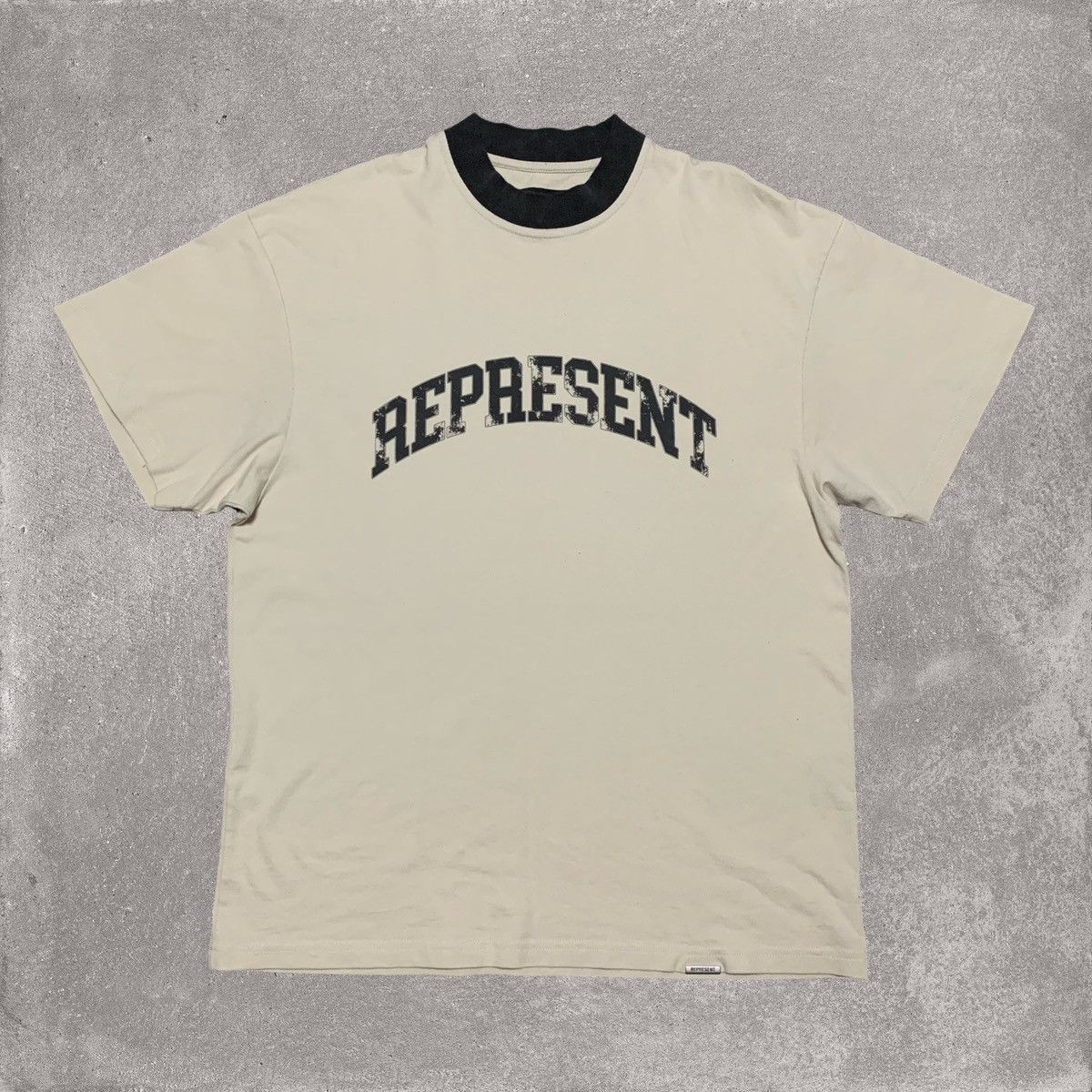 Represent Clo. Represent XS Arched Logo Vintage White Tee Size US XS / EU 42 / 0 - 1 Thumbnail