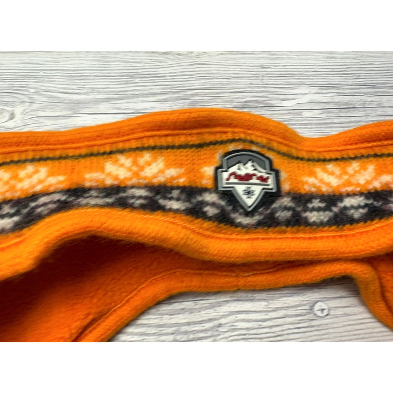 Vintage steffner Wool Headband Orange Women Headband Wool Eco-Friendly Casual Band Modern Style Size ONE SIZE - 4 Thumbnail
