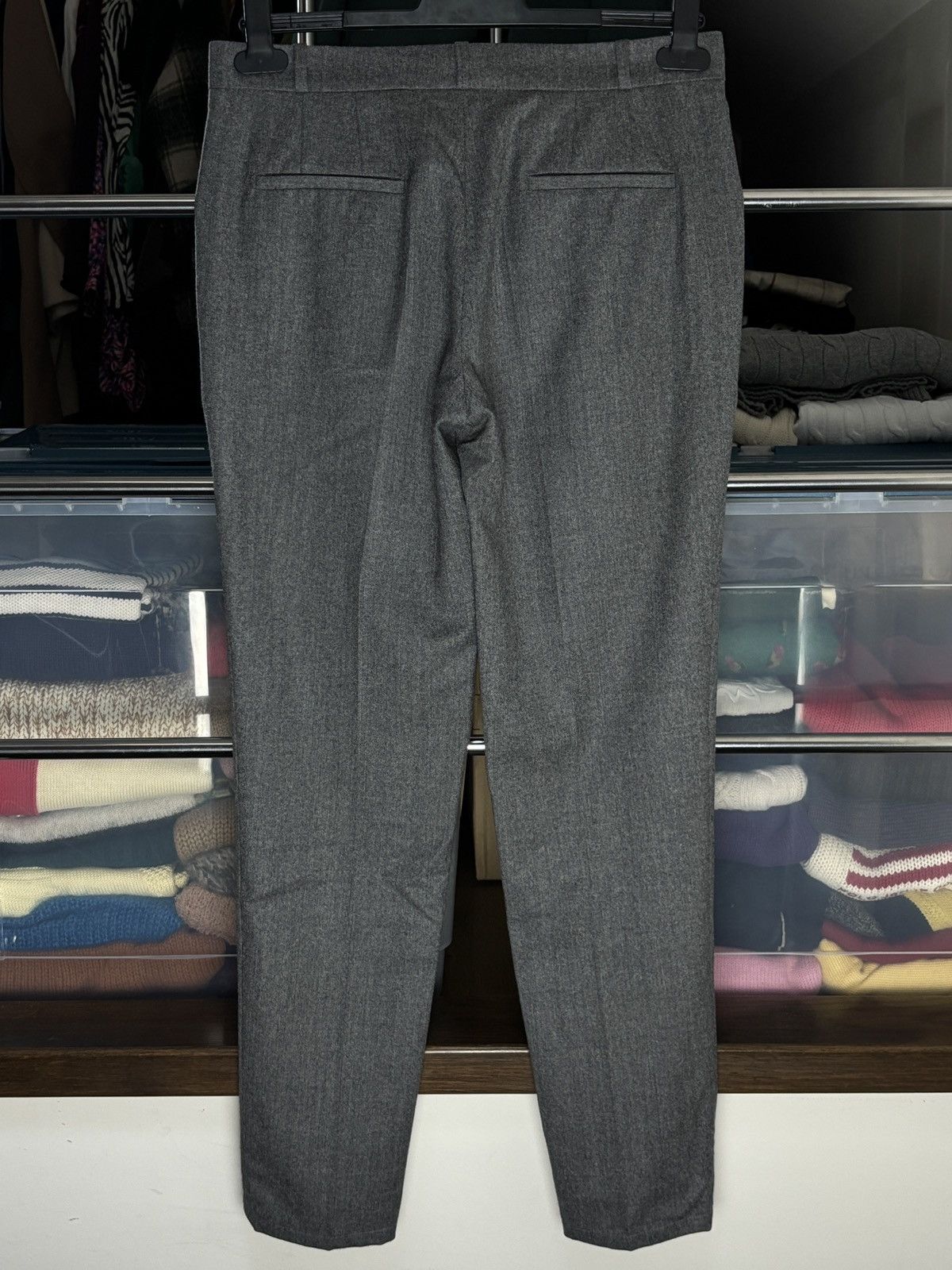Balenciaga Balenciaga Vintage Wool Chino Pants Size 27" / US 4 / IT 40 - 3 Thumbnail