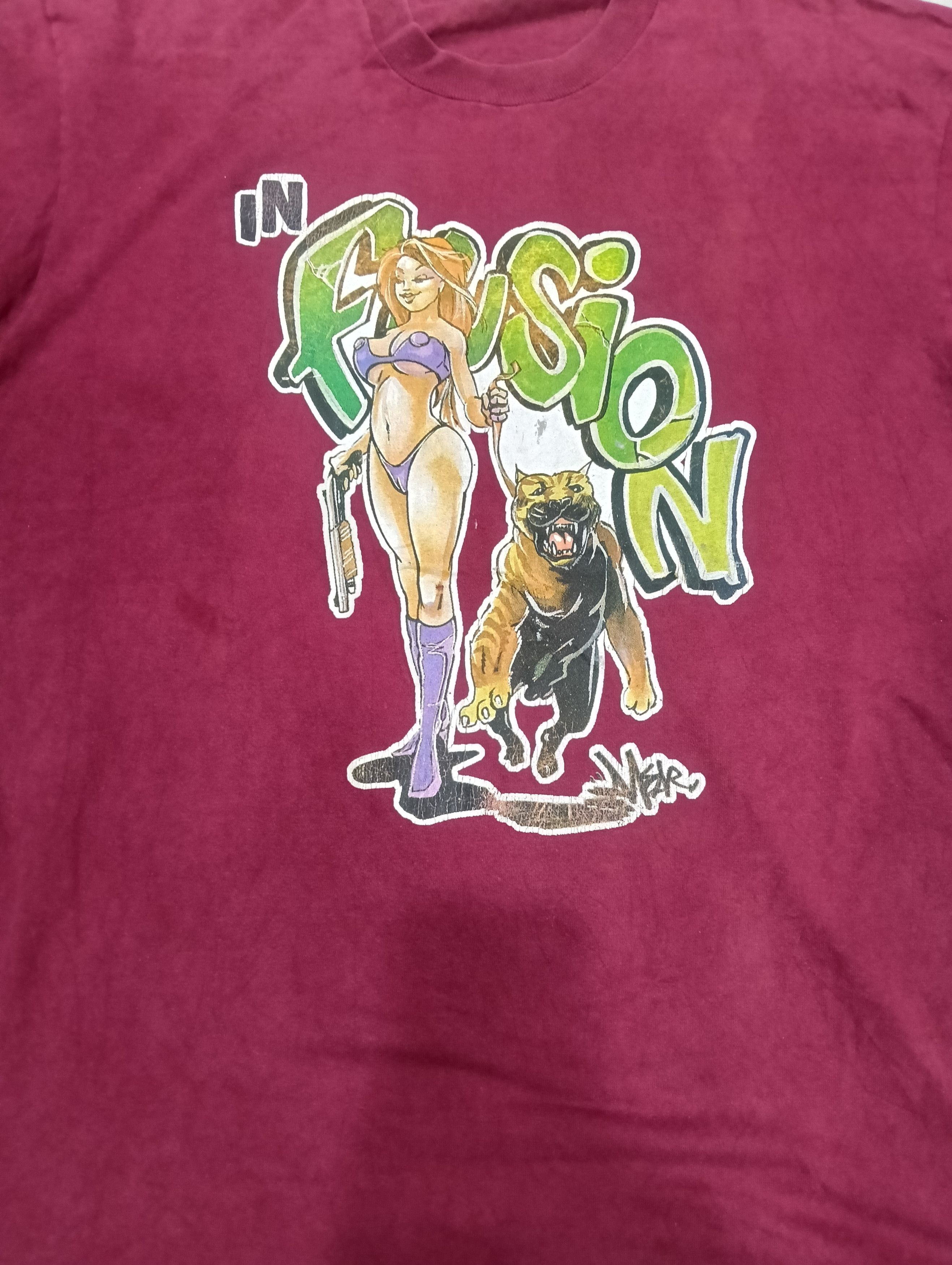 Hot Model Sex × Vintage Vintage 90s Infusion Sexy Women With Dog Size US XXL / EU 58 / 5 - 1 Thumbnail