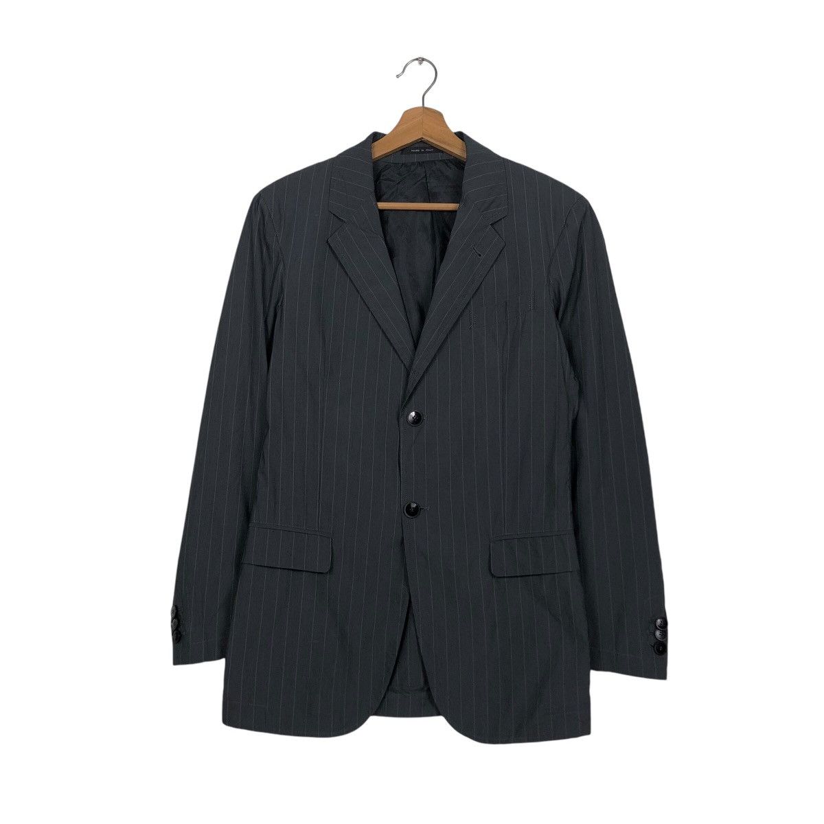 Emporio Armani 📌Vintage Chore Hickory Casual Jacket Emporio Armani Italy Size US M / EU 48-50 / 2 - 2 Thumbnail