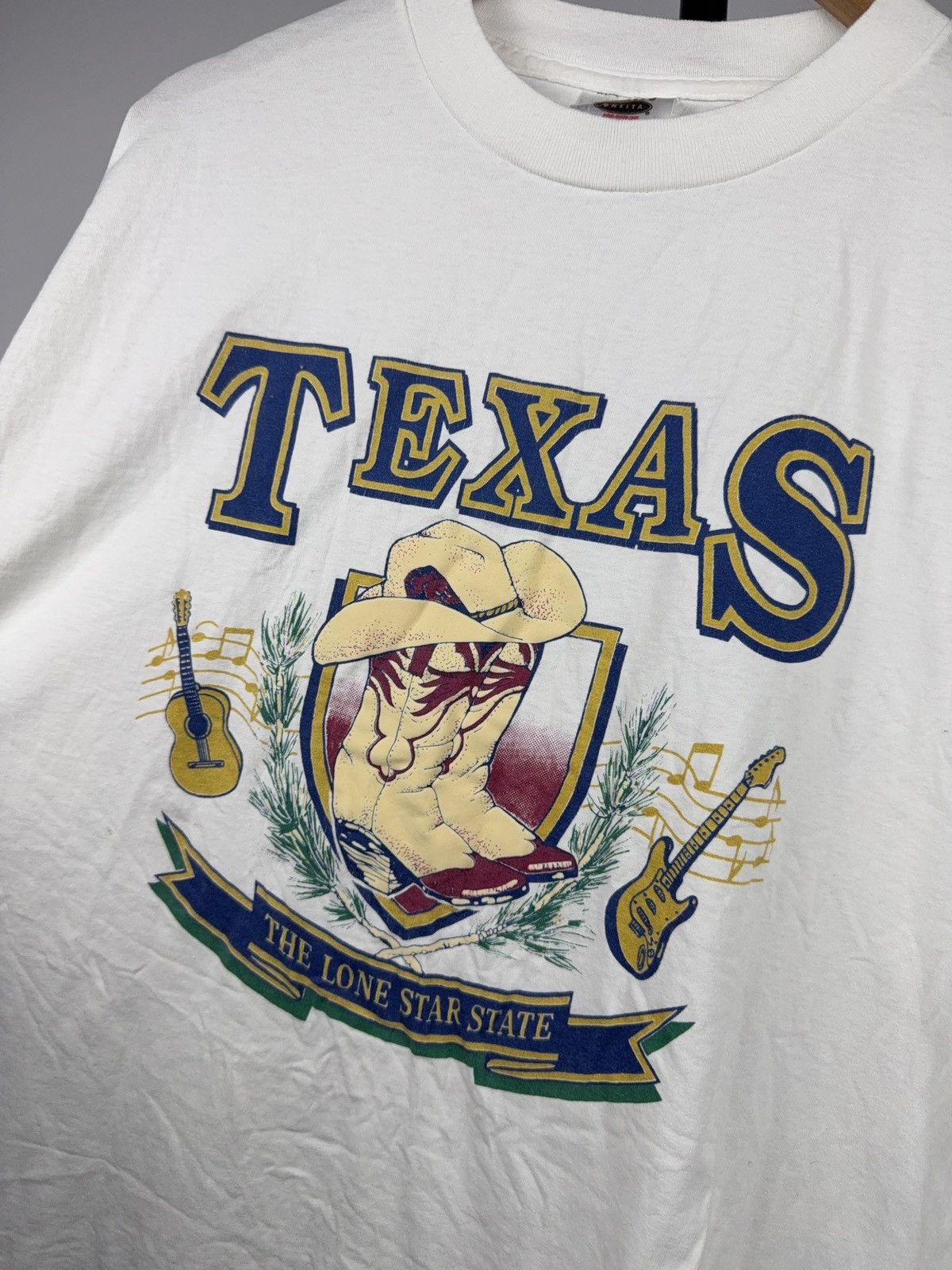 Vintage Vintage Retro Western 90s Texas Lone Star State T-Shirt USA Size US XL / EU 56 / 4 - 5 Thumbnail