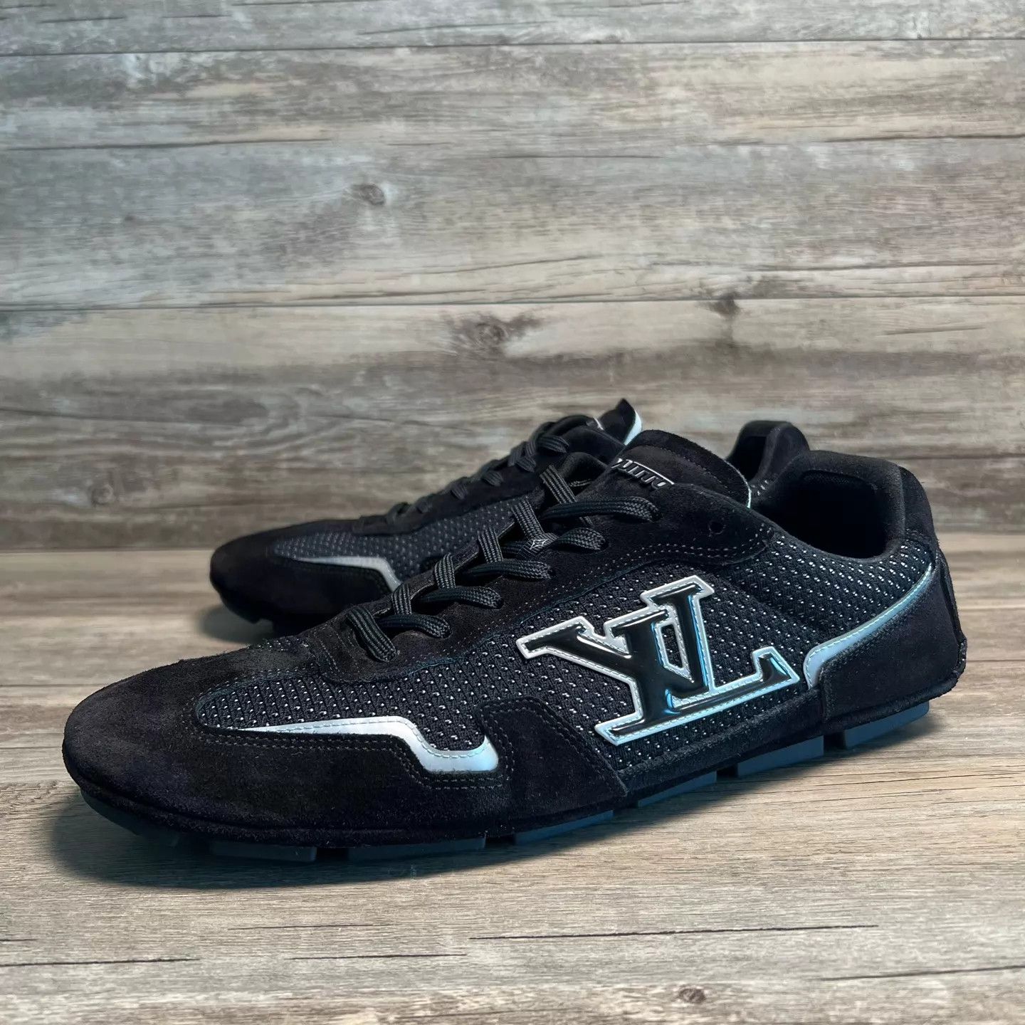 Louis Vuitton LV Louis Vuitton Black Samurai Decon Trainer UK8/42 Size US 9 / EU 42 - 1 Thumbnail