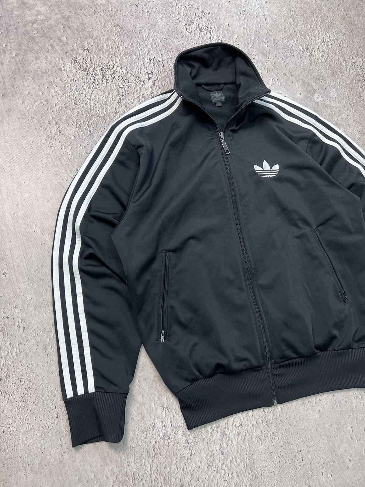 Adidas × Vintage Vintage Adidas Y2K Trefoil Logo Track Jacket Size US S / EU 44-46 / 1 - 3 Thumbnail