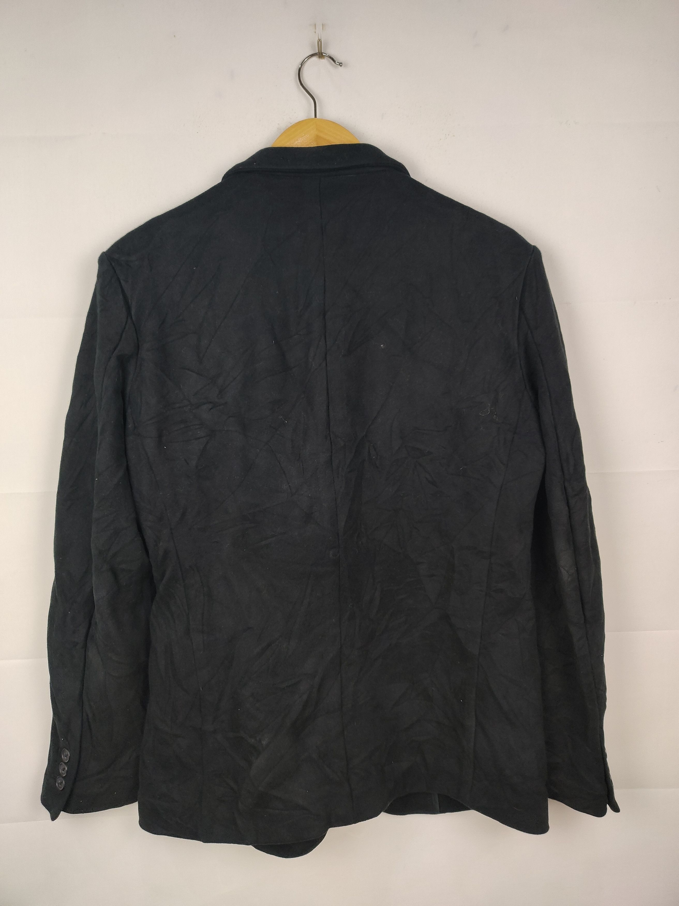 Muji MUJI Men's Black Blazer Jacket Size US M / EU 48-50 / 2 - 5 Thumbnail