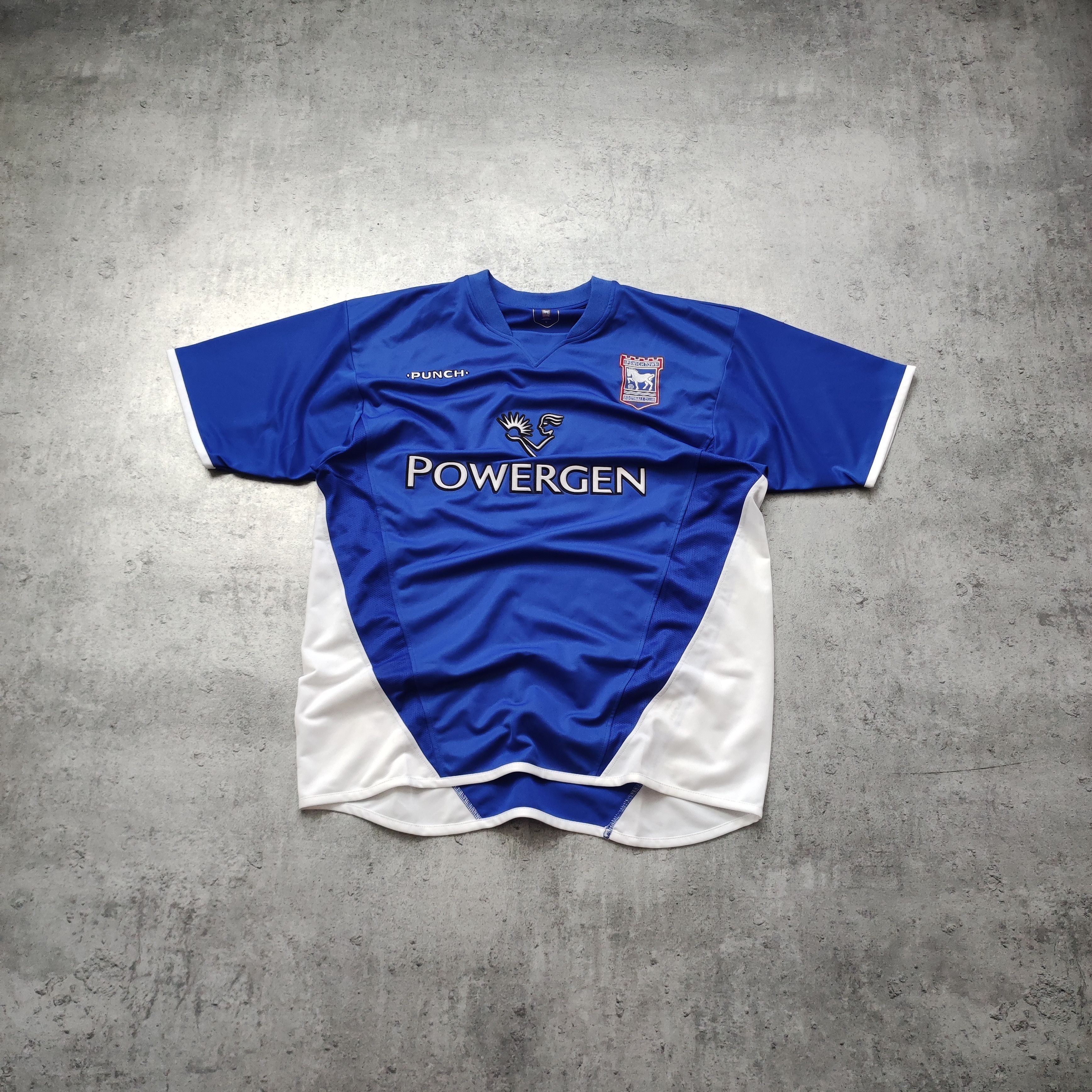 Vintage RARE 2003/04 Vintage Ipswich Town Football Club Home Jersey Size US L / EU 52-54 / 3 - 1 Thumbnail