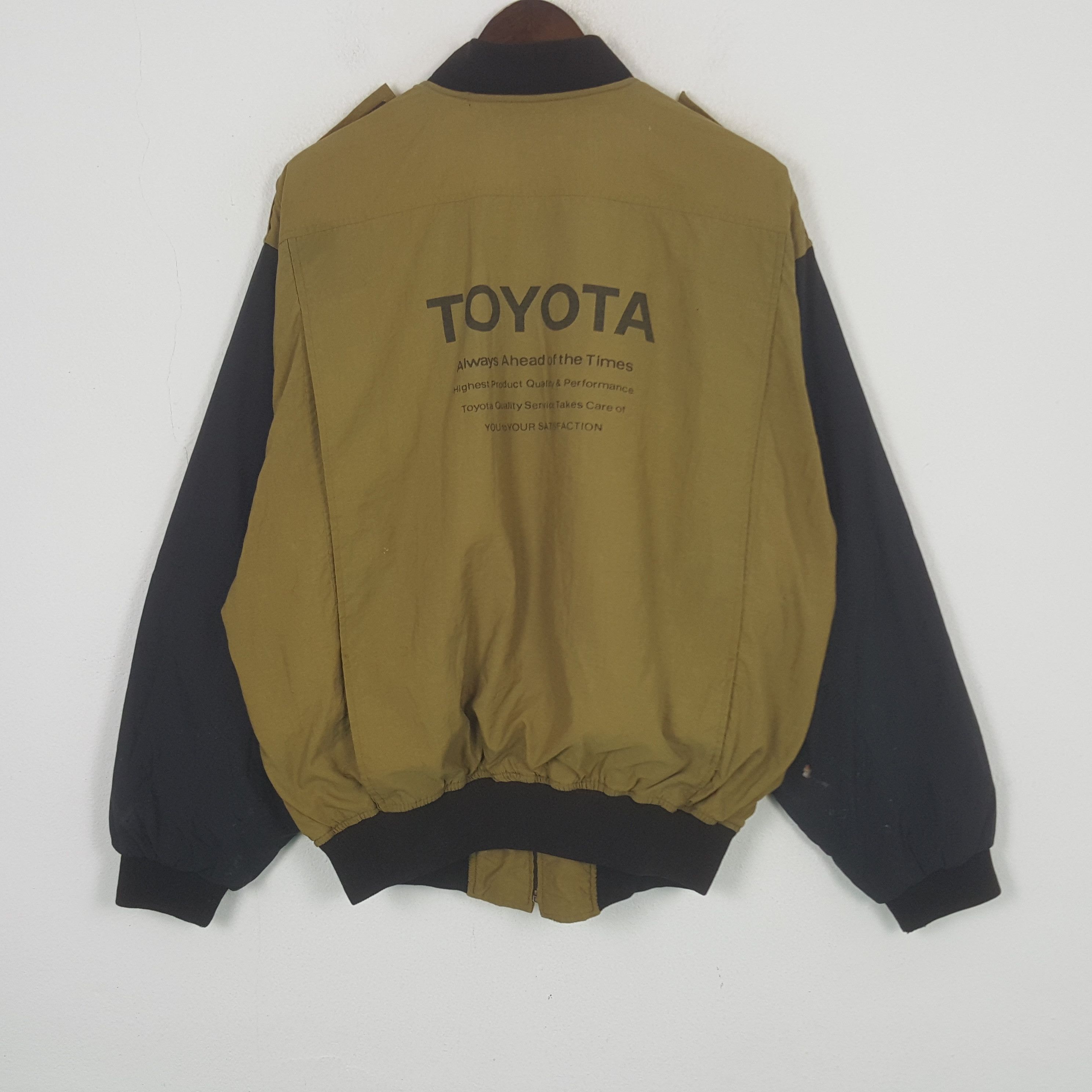 Japanese Brand Vintage Toyota Tecno Racing Sport Bomber Jacket Size US XL / EU 56 / 4 - 1 Thumbnail