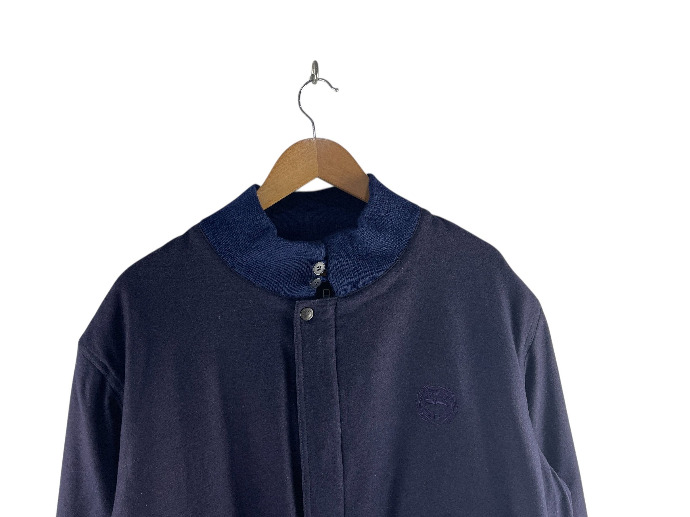 Longchamp Vintage Longchamp Paris Made in Italy Navy Casual Jacket Size US M / EU 48-50 / 2 - 8 Thumbnail