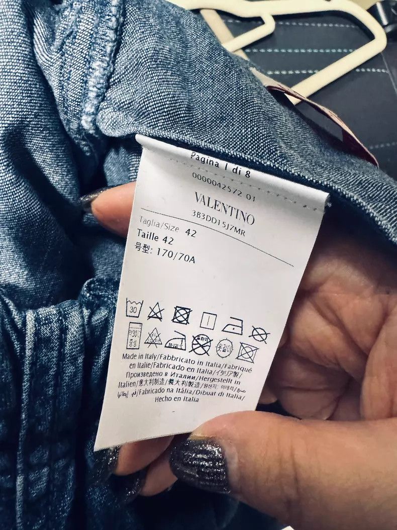 Valentino Valentino Denim skirt, dark blue Size S / US 4 / IT 40 - 3 Thumbnail