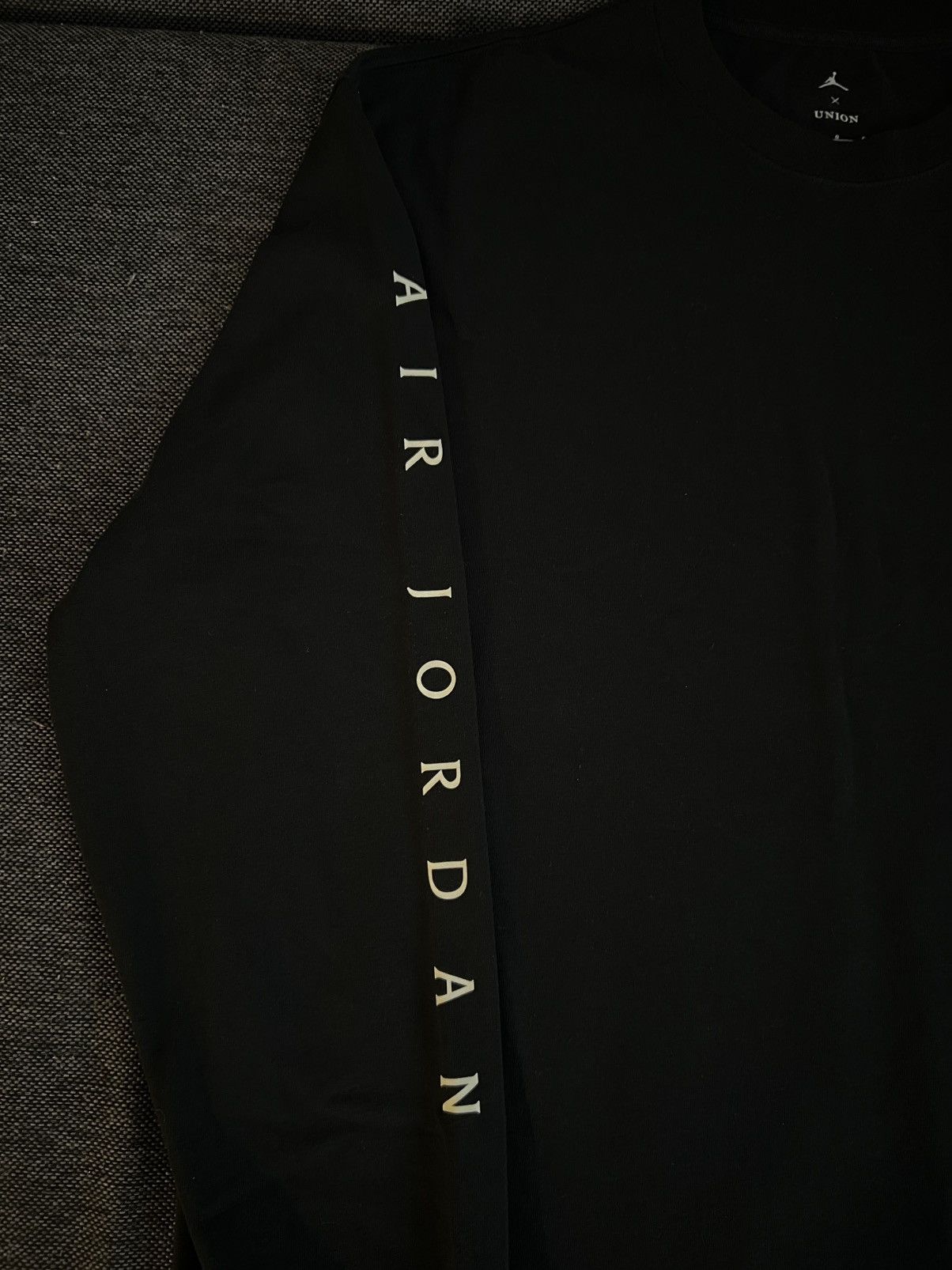 Jordan Brand × Union LA Air Jordan x Union Long-Sleeve T shirt ’Black’ Size US L / EU 52-54 / 3 - 3 Thumbnail