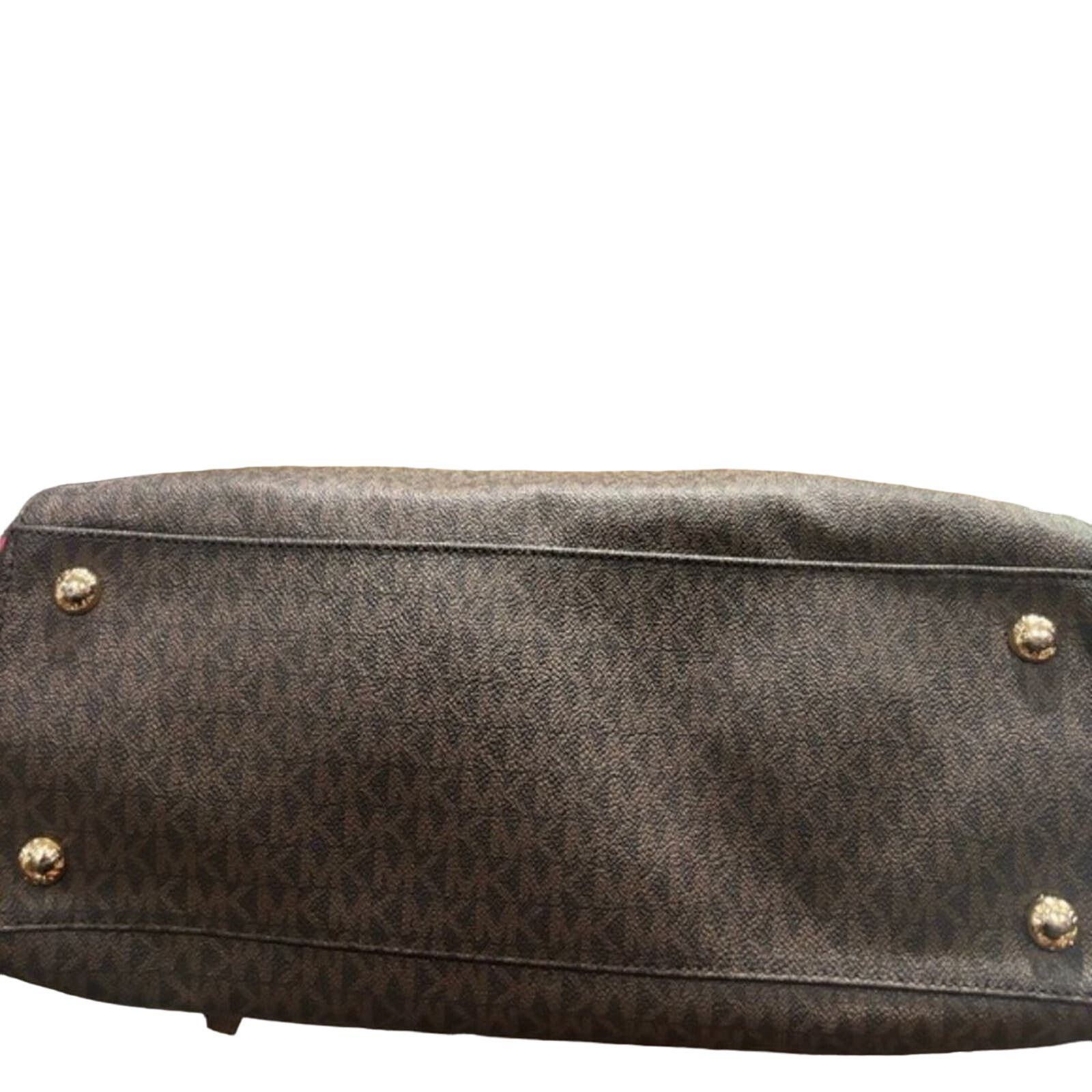Michael Kors MICHAEL KORS Monogram Medium Jet Set Zip Top Tote Authentic Size ONE SIZE - 4 Thumbnail