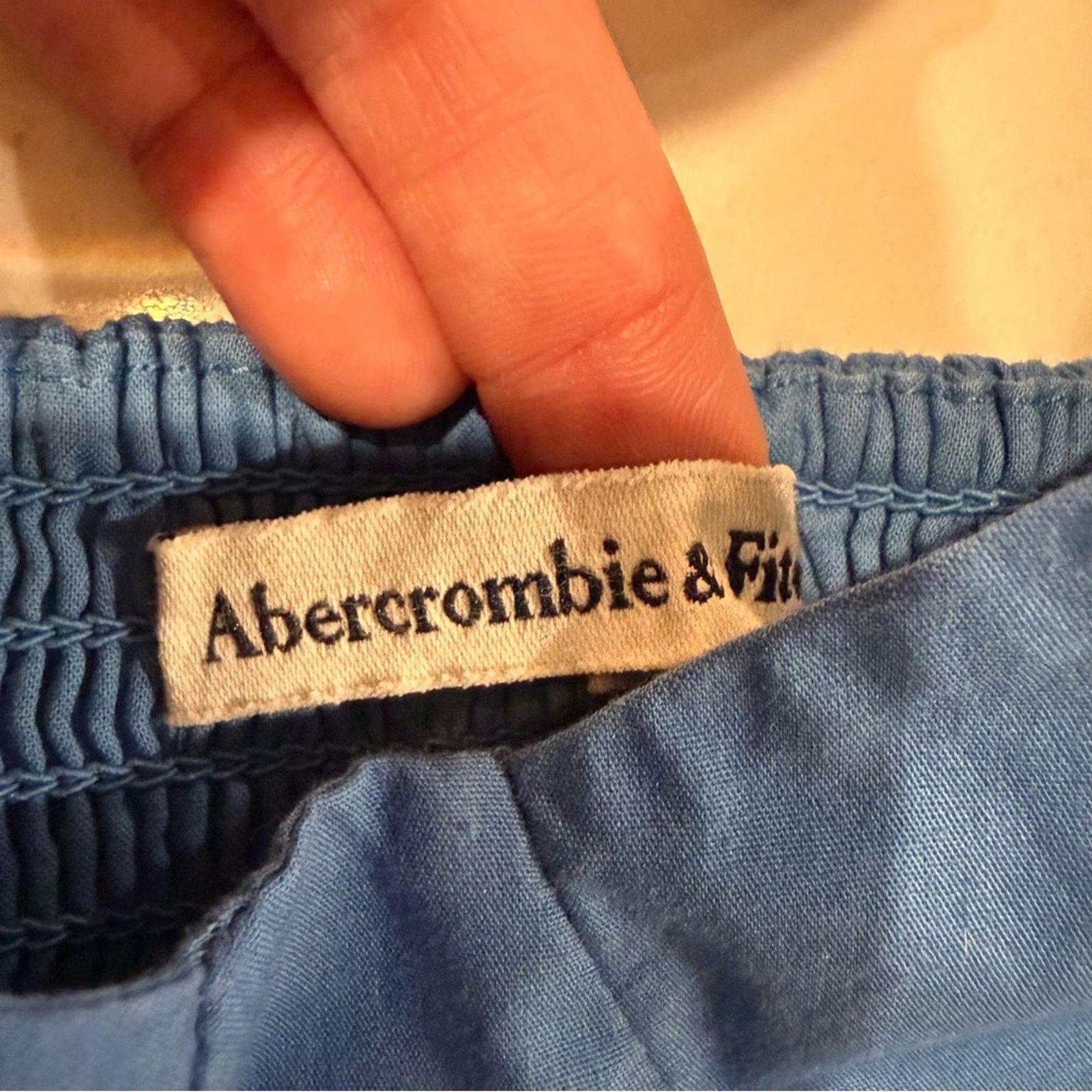 Abercrombie & Fitch Abercrombie & Fitch Cap Sleeve Poplin Crop Top Women’s Small Size S / US 4 / IT 40 - 7 Thumbnail