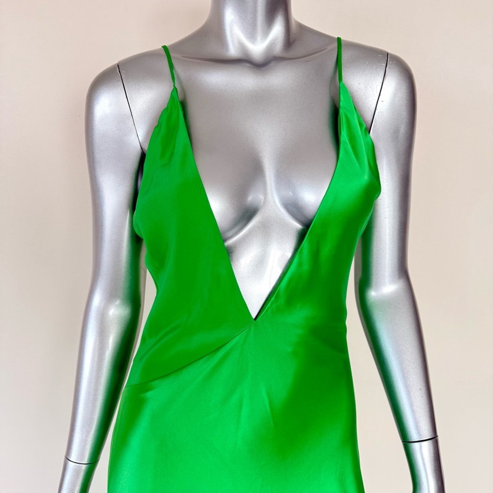 Other NEW Sergio Hudson women silk long dress size 4 US 2885$ Size XS / US 0-2 / IT 36-38 - 4 Thumbnail