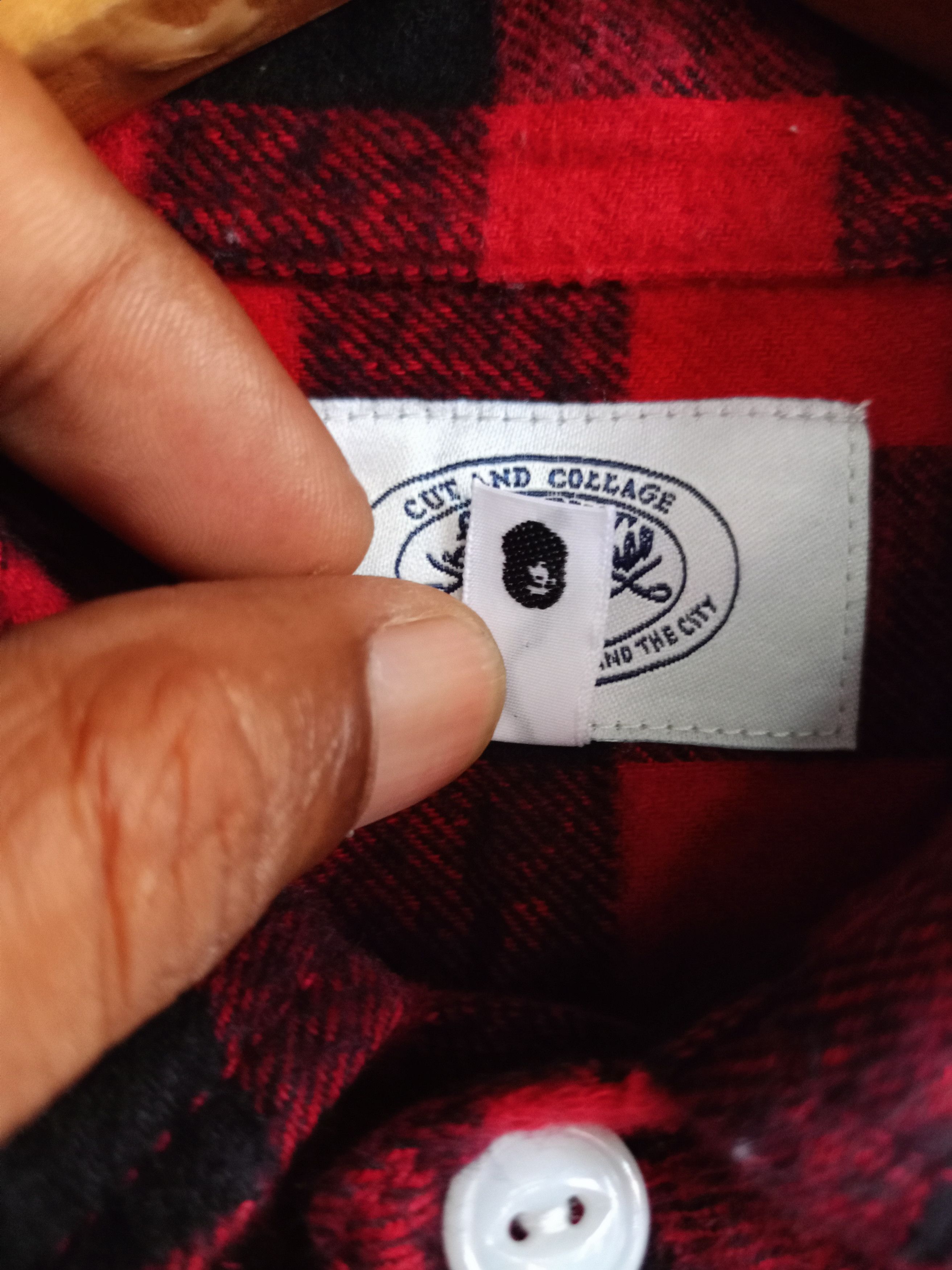 Bape A Bathing ape Flannel button shirts Size US M / EU 48-50 / 2 - 5 Thumbnail