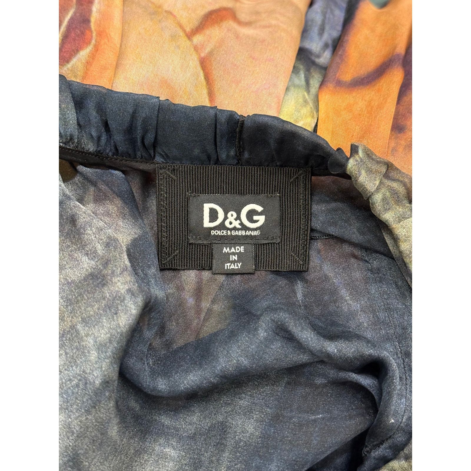 Dolce & Gabbana 2000s Dolce & Gabbana Paris and Helen love painting dress Size M / US 6-8 / IT 42-44 - 10 Thumbnail