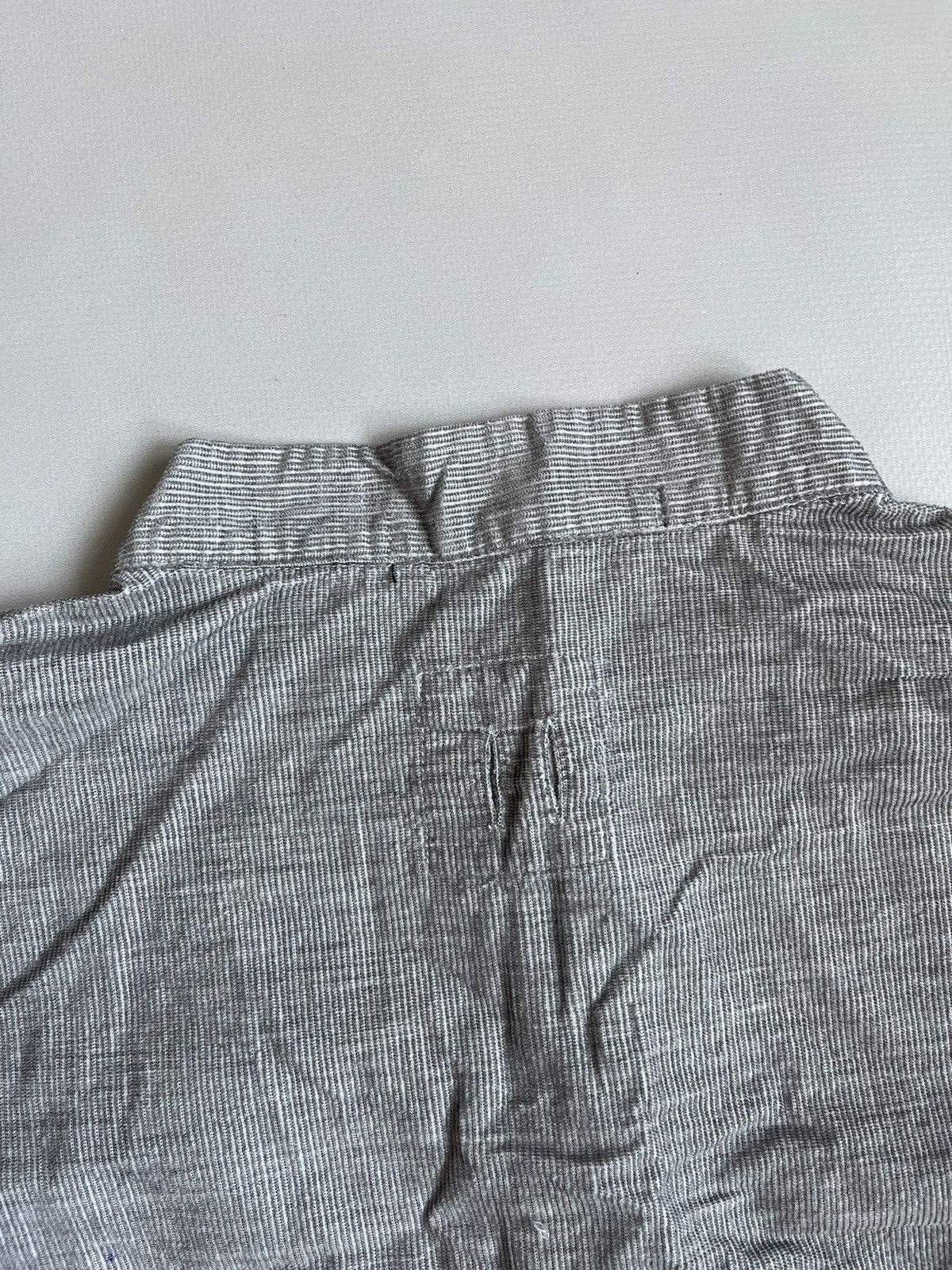 Dries Van Noten Hannes Roether Men Grey Corduroy Avant Garde Button Up Shirt Size US L / EU 52-54 / 3 - 9 Thumbnail