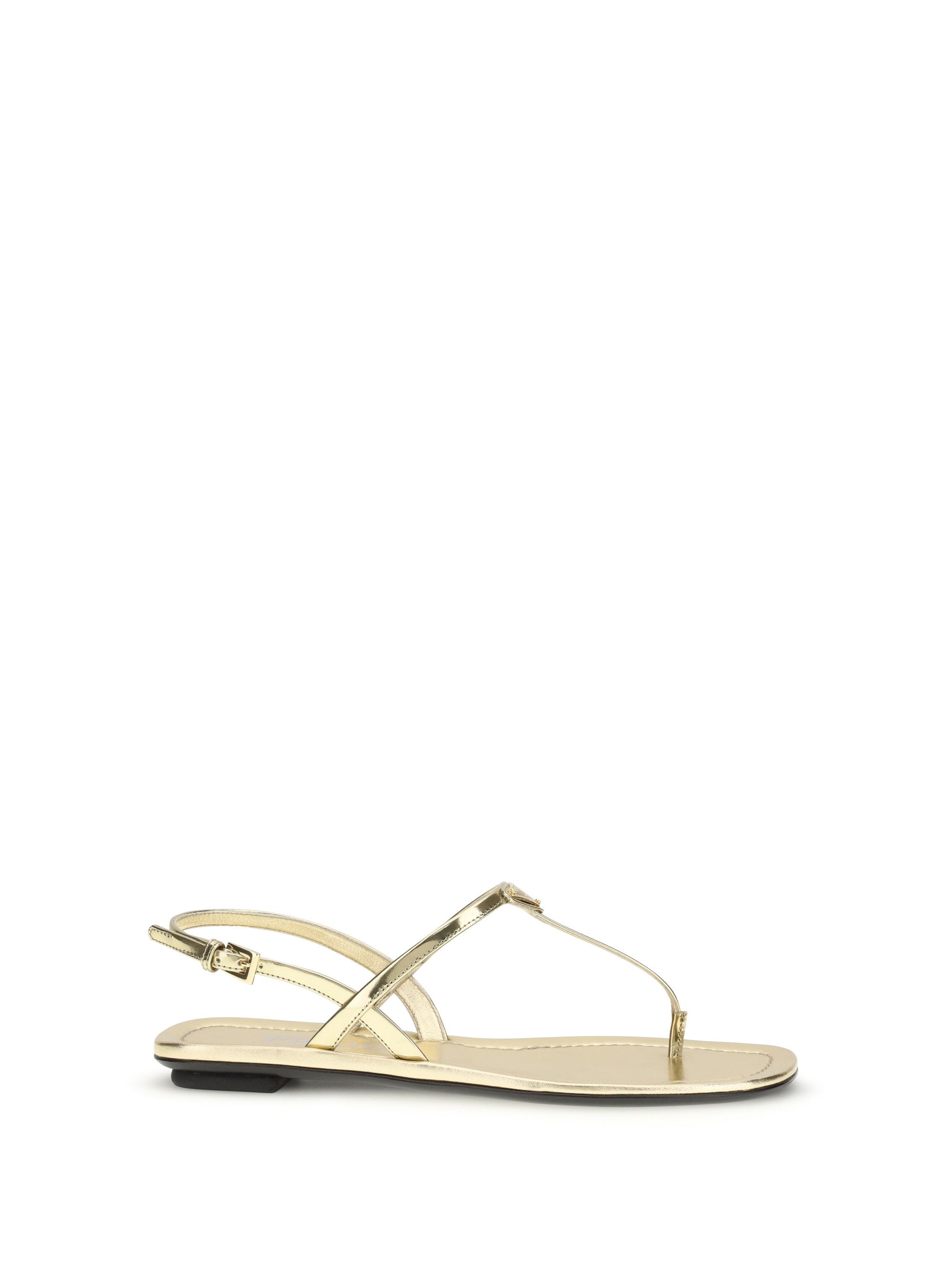 Prada Leather flip-flop Sandals Size US 7.5 / IT 37.5 - 1 Thumbnail