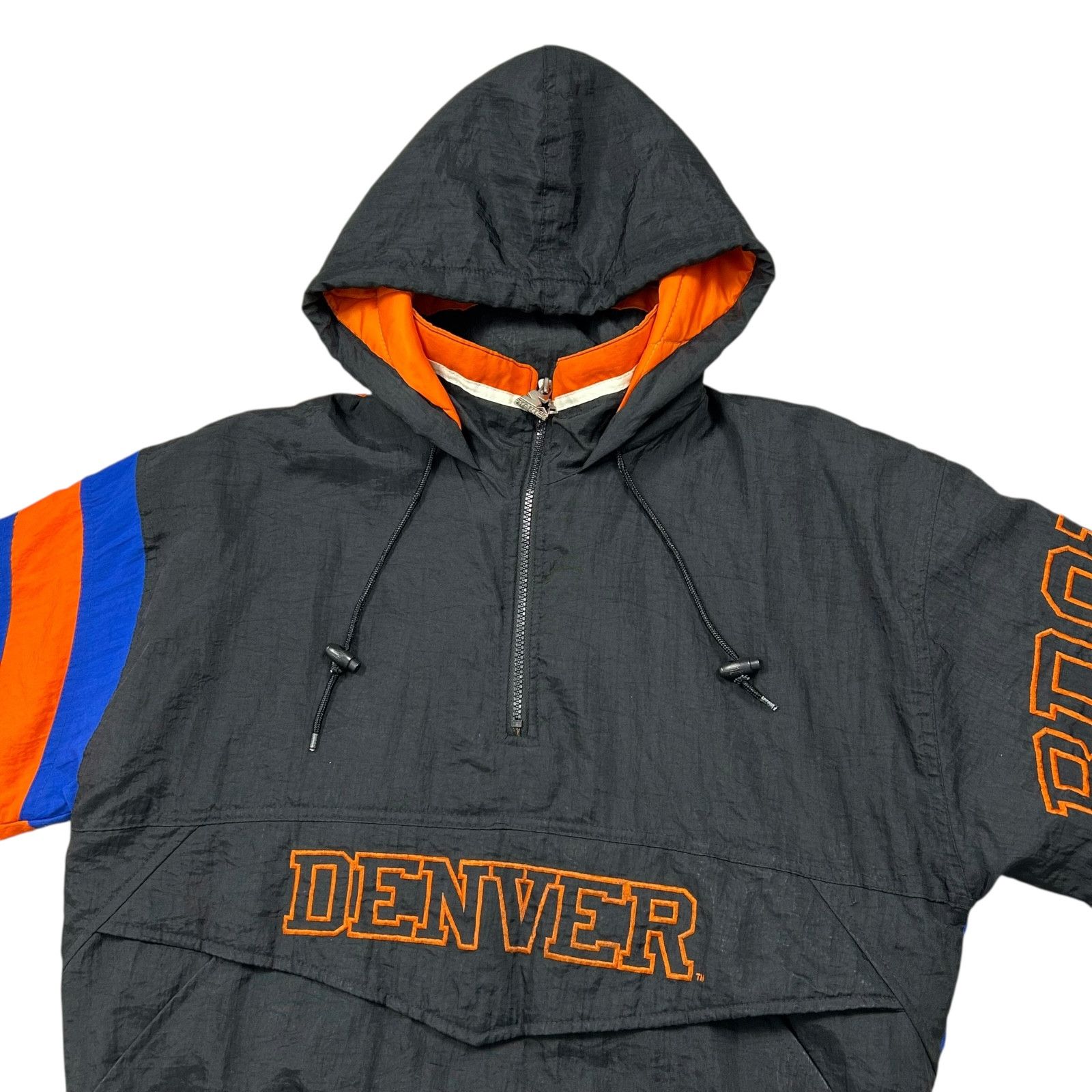 NFL VTG 90s NFL DENVER BRONCOS STARTER HOODED PUFFER JACKET Size US S / EU 44-46 / 1 - 4 Thumbnail