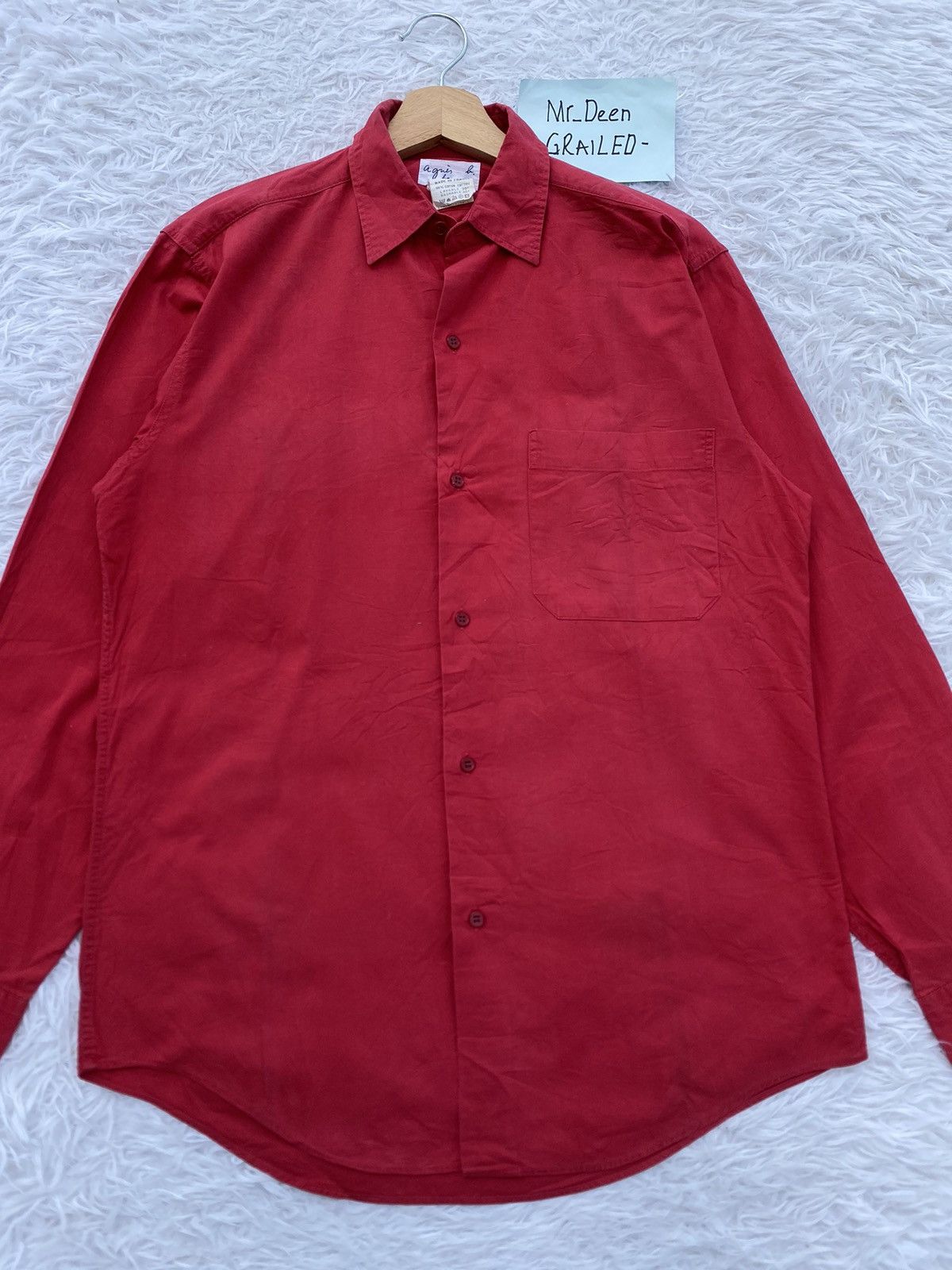 agnes b. Rare Vintage Agnes B Buttons Up Shirt Size US S / EU 44-46 / 1 - 4 Thumbnail