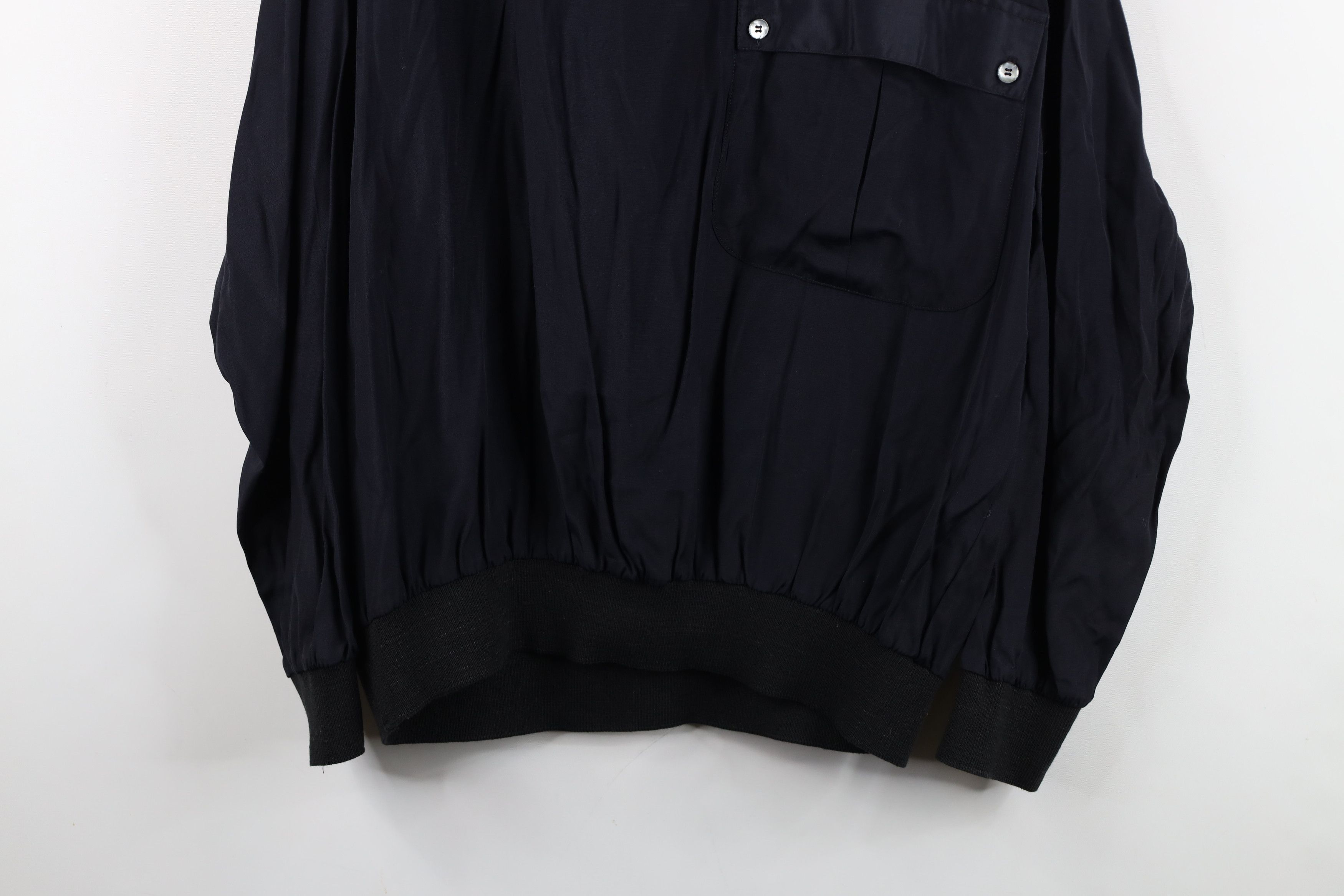 Vintage Vintage 60s 70s Streetwear Gabardine Pullover Jacket USA Size US L / EU 52-54 / 3 - 3 Thumbnail