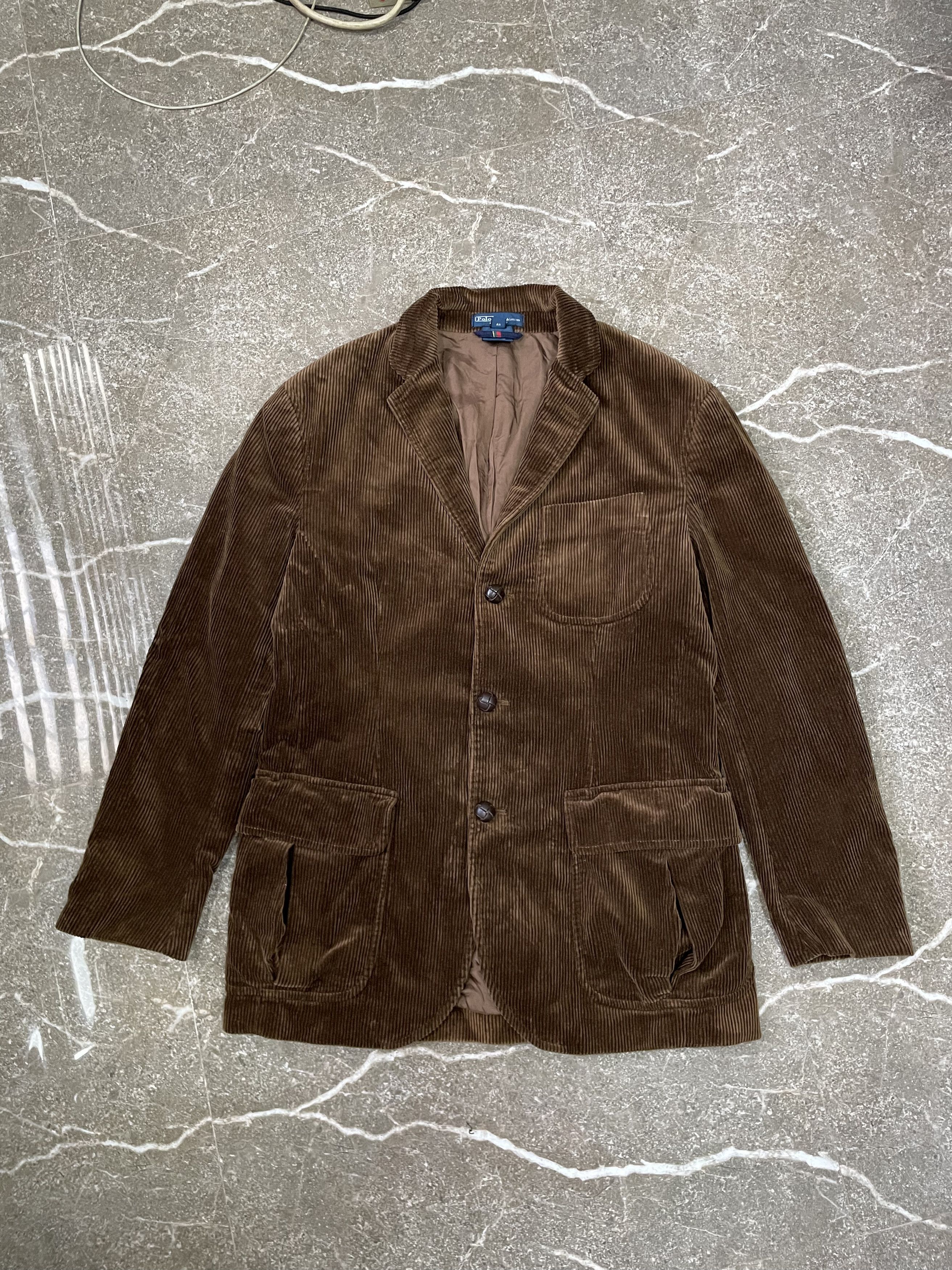 Vintage Ralph Lauren Corduroy Blazer Jacket