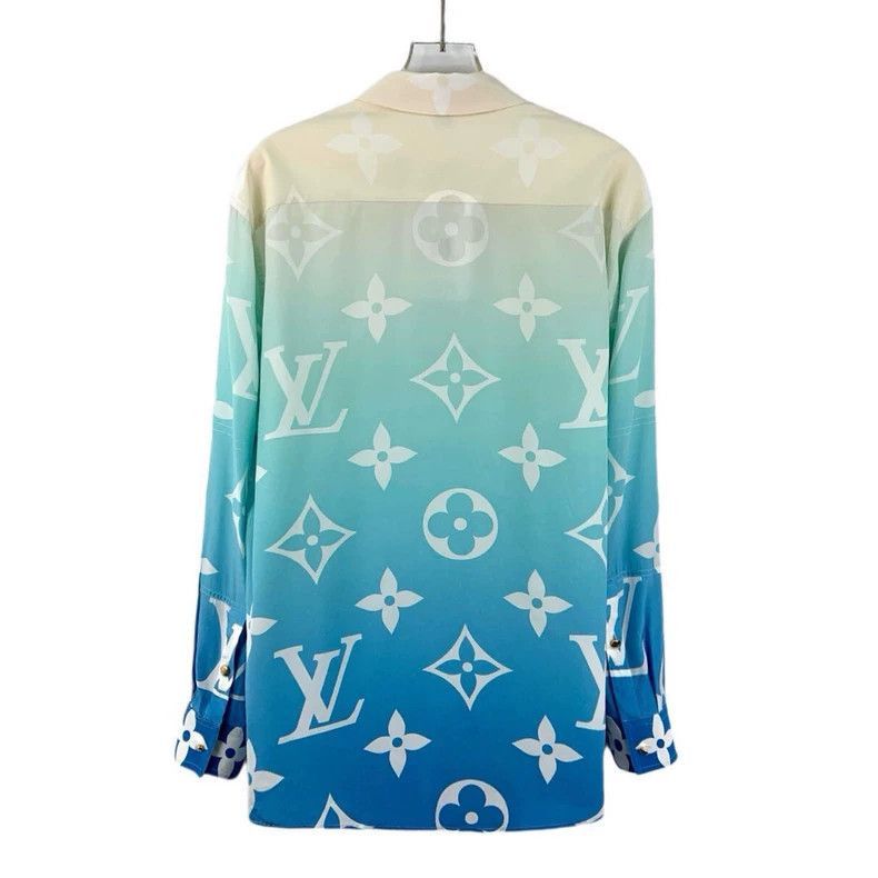 Louis Vuitton Louis Vuitton gradient logo long sleeve shirt-2508 Size US S / EU 44-46 / 1 - 2 Thumbnail
