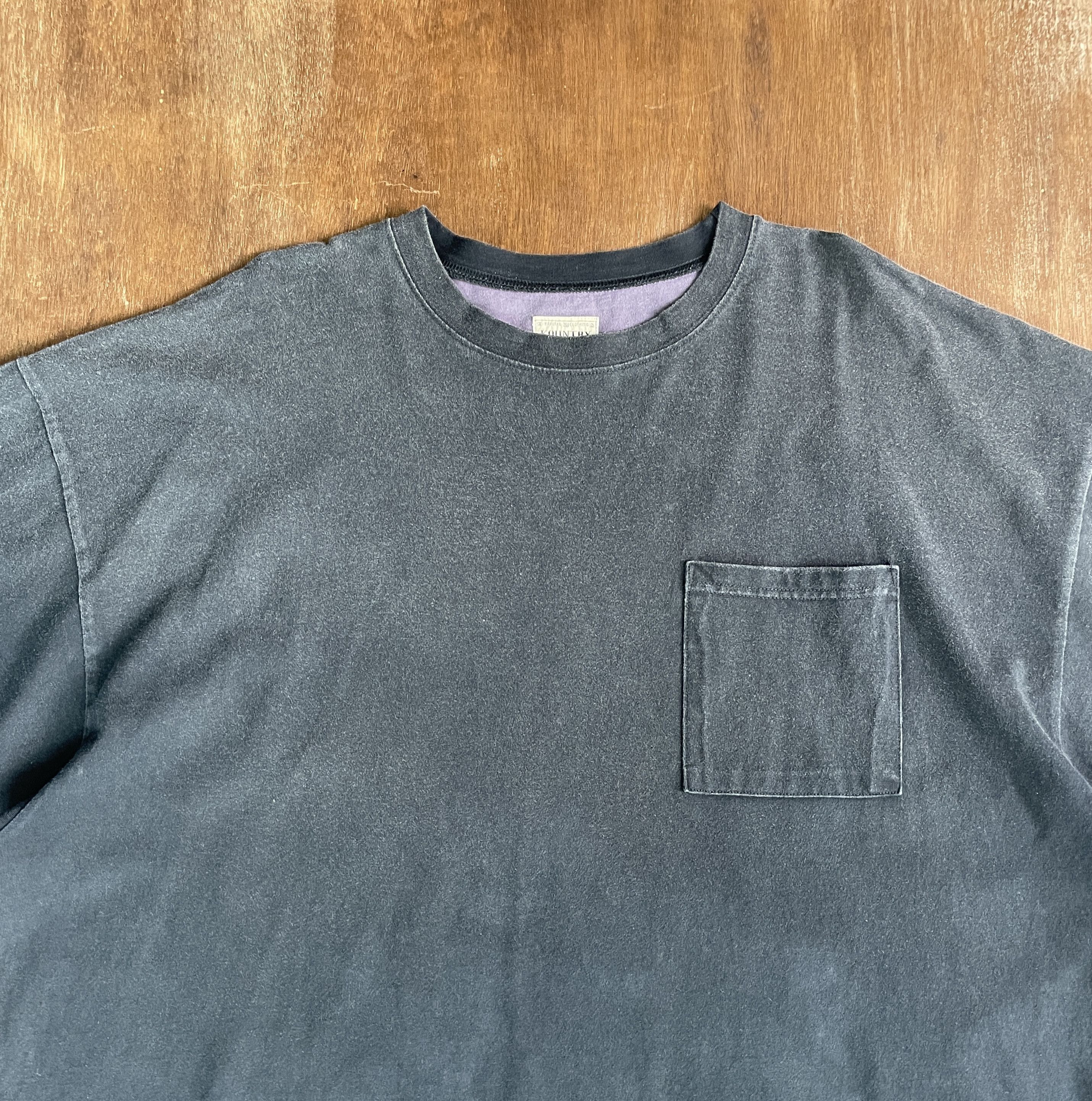 Kapital KAPITAL Two Tone Purple Black Skeleton Tee Size US XL / EU 56 / 4 - 3 Thumbnail