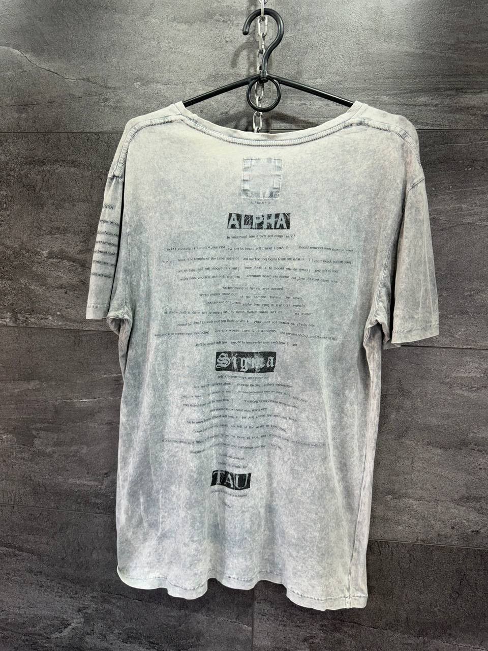 Allsaints AllSaints Alpha Sigma Tau T-Shirt Size M Size US M / EU 48-50 / 2 - 2 Thumbnail