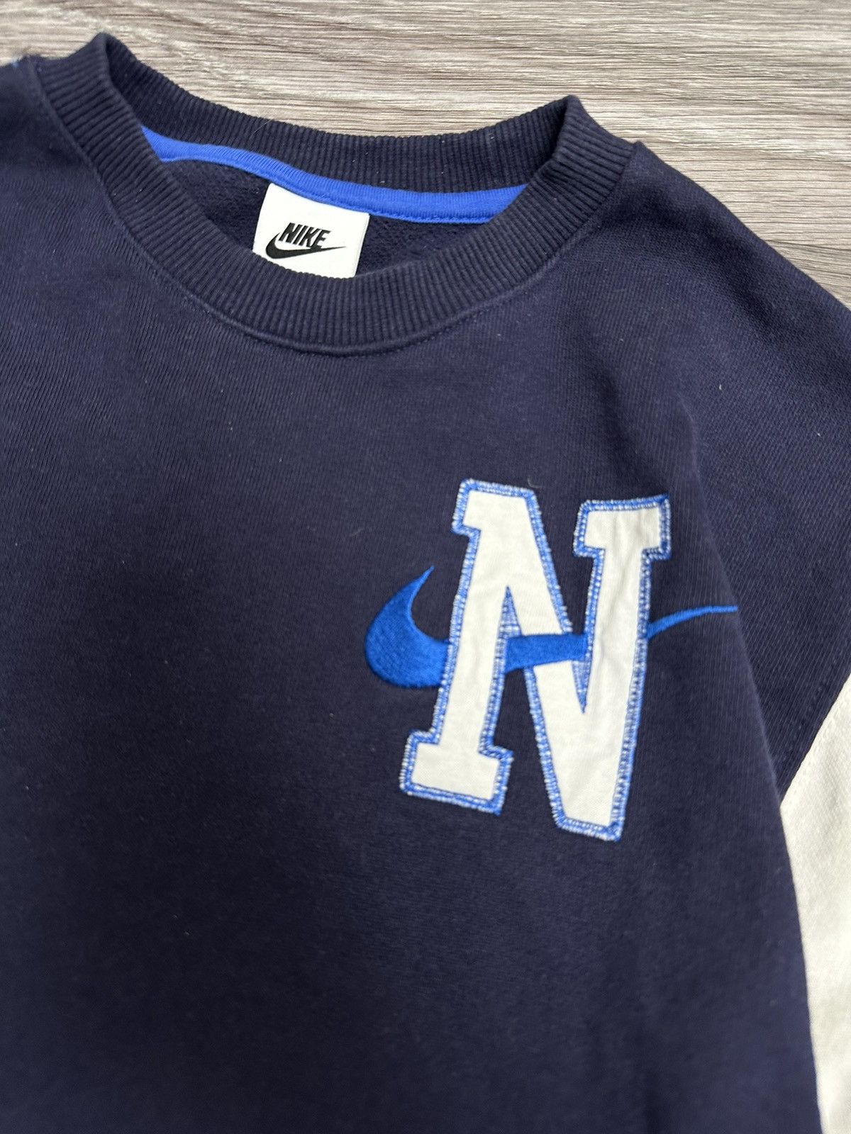 Nike NIKE RETRO STYLE SWOOSH LOGO Y2K 90’S CREWNECK COLLEGE CYBER Size US S / EU 44-46 / 1 - 3 Thumbnail