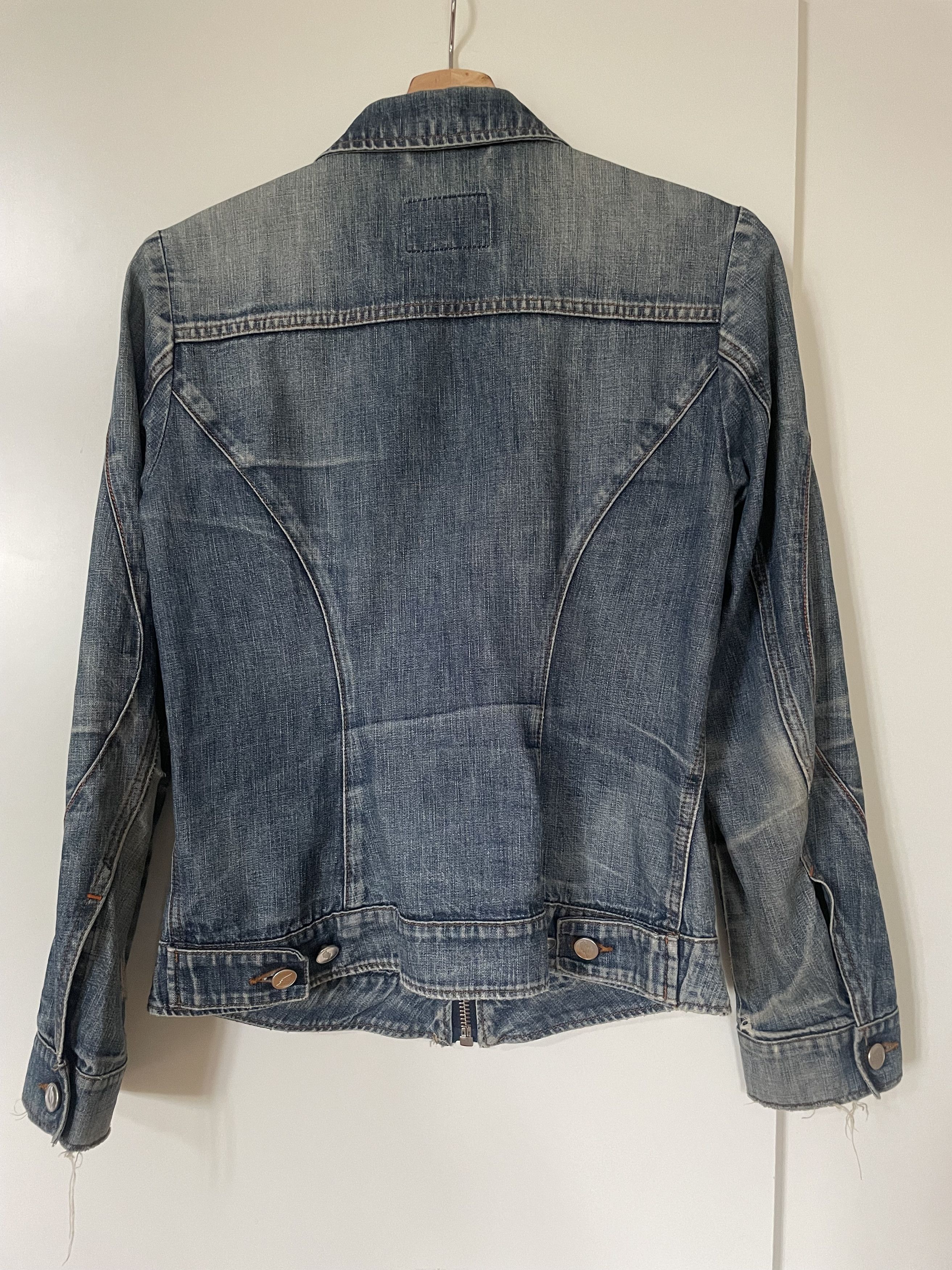 W&LT Walter Van Beirendonck Denim Jacket Size S / US 4 / IT 40 - 3 Thumbnail