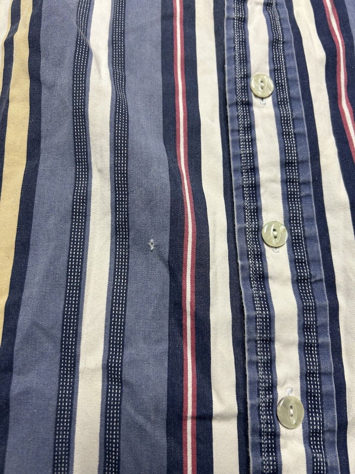 Vintage Vintage button shirt Guess vertical striped cotton soft XL Size US XL / EU 56 / 4 - 3 Thumbnail