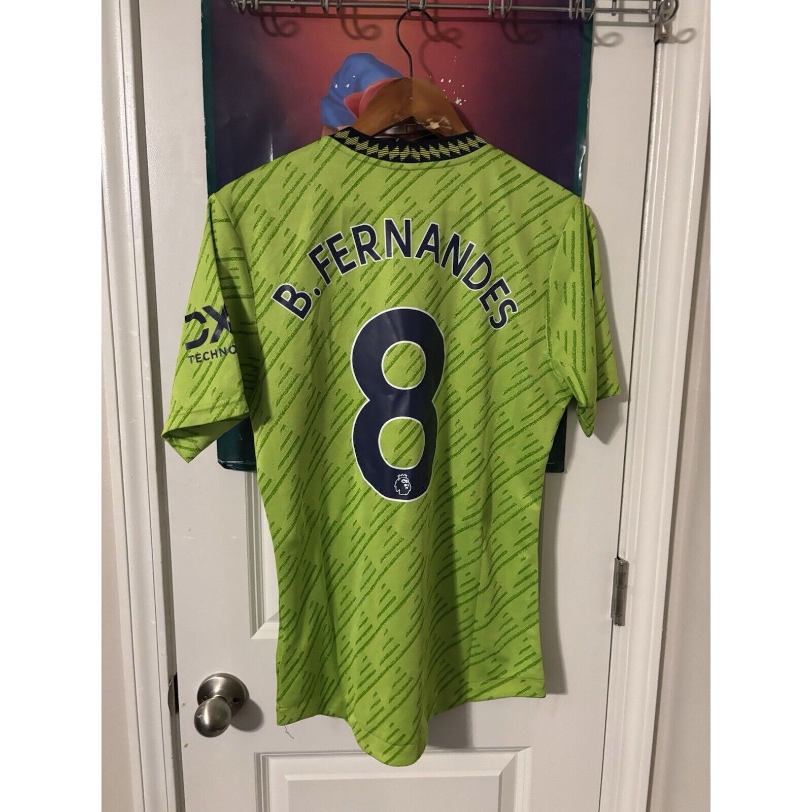 Adidas vintage green adidas manchester united soccer jersey Sz L Size US L / EU 52-54 / 3 - 2 Thumbnail