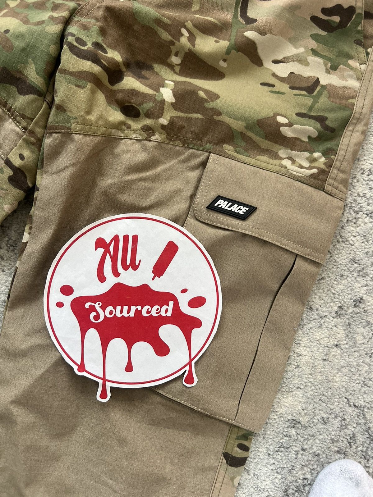 Palace Palace FW19 NYCO P Carp Camo Cargo Trouser Size US 34 / EU 50 - 2 Thumbnail