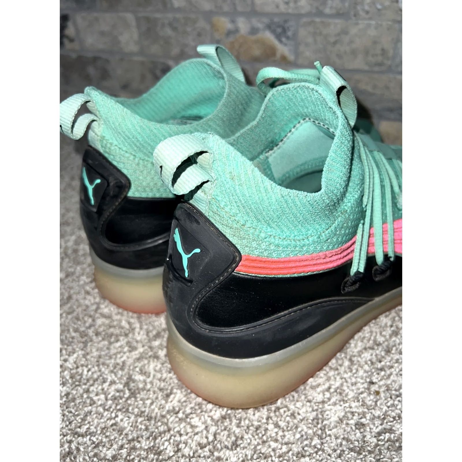 Puma PUMA Clyde Court Ocean Drive Pink 2018 Men’s 11.5 Sneaker Mens Shoes Size US 12 / EU 45 - 4 Thumbnail