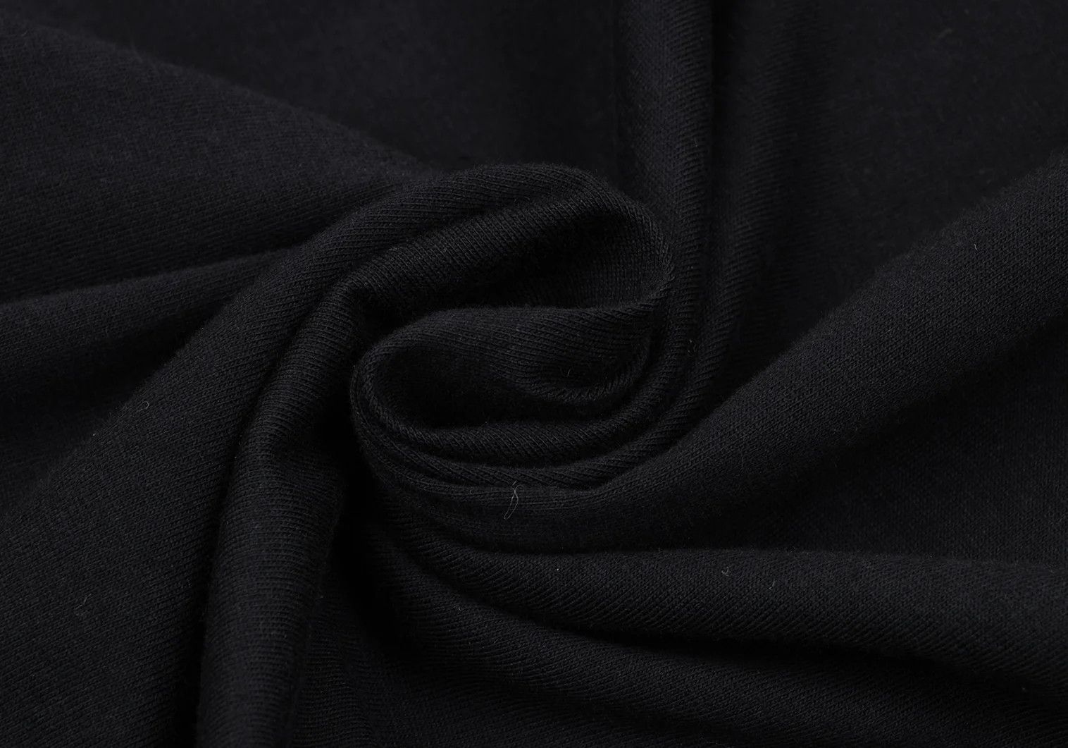 Comme des Garcons Homme Plus V-Neck Frill Long Sleeve T-Shirt in Black Size S Size US S / EU 44-46 / 1 - 11 Thumbnail
