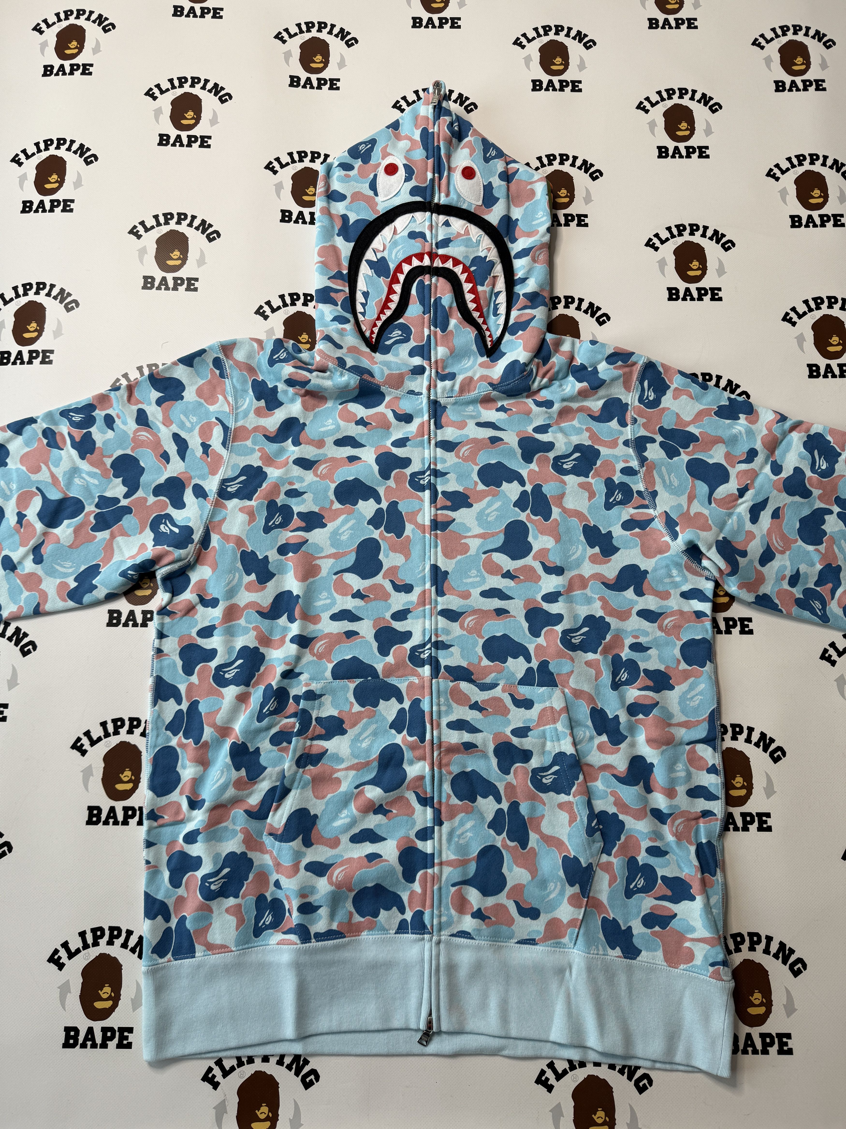 Bape BAPE STORE HANGZHOU SHARK FULL ZIP HOODIE (2025) Size US XL / EU 56 / 4 - 9 Thumbnail