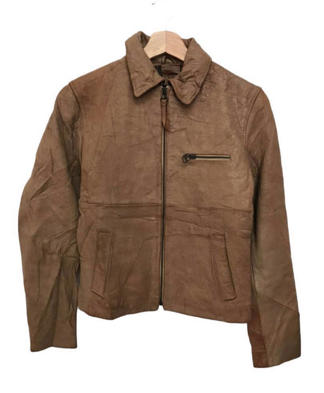 Dolce & Gabbana Vintage Dolce & Gabbana Leather Jacket Size US XXS / EU 40 - 1 Thumbnail