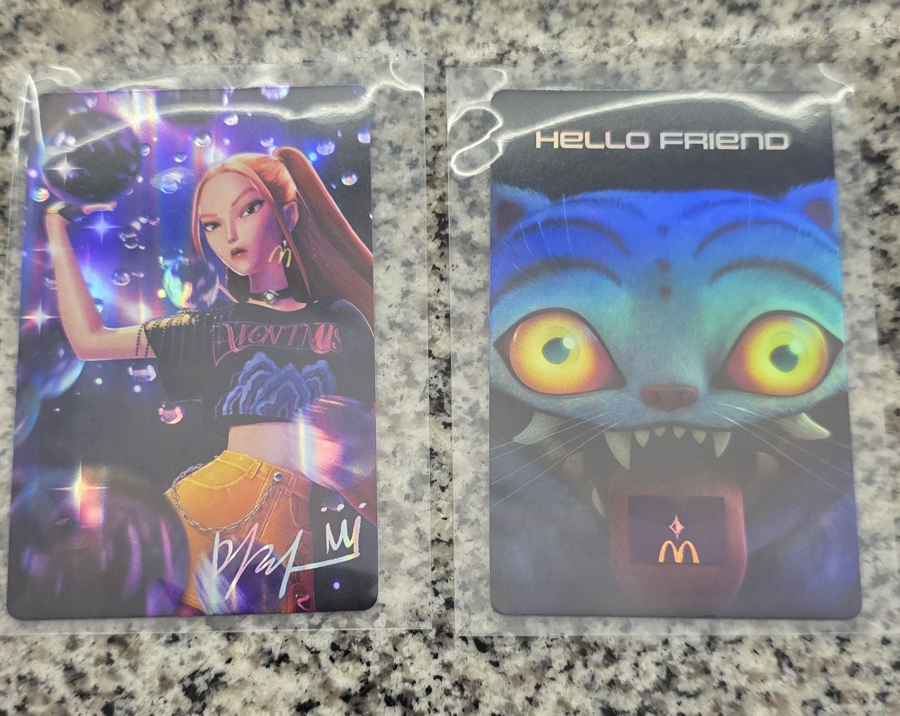 Other New McDonald's Kpop Demon Hunters Mira & Derpy Card 2026 Size ONE SIZE - 1 Thumbnail