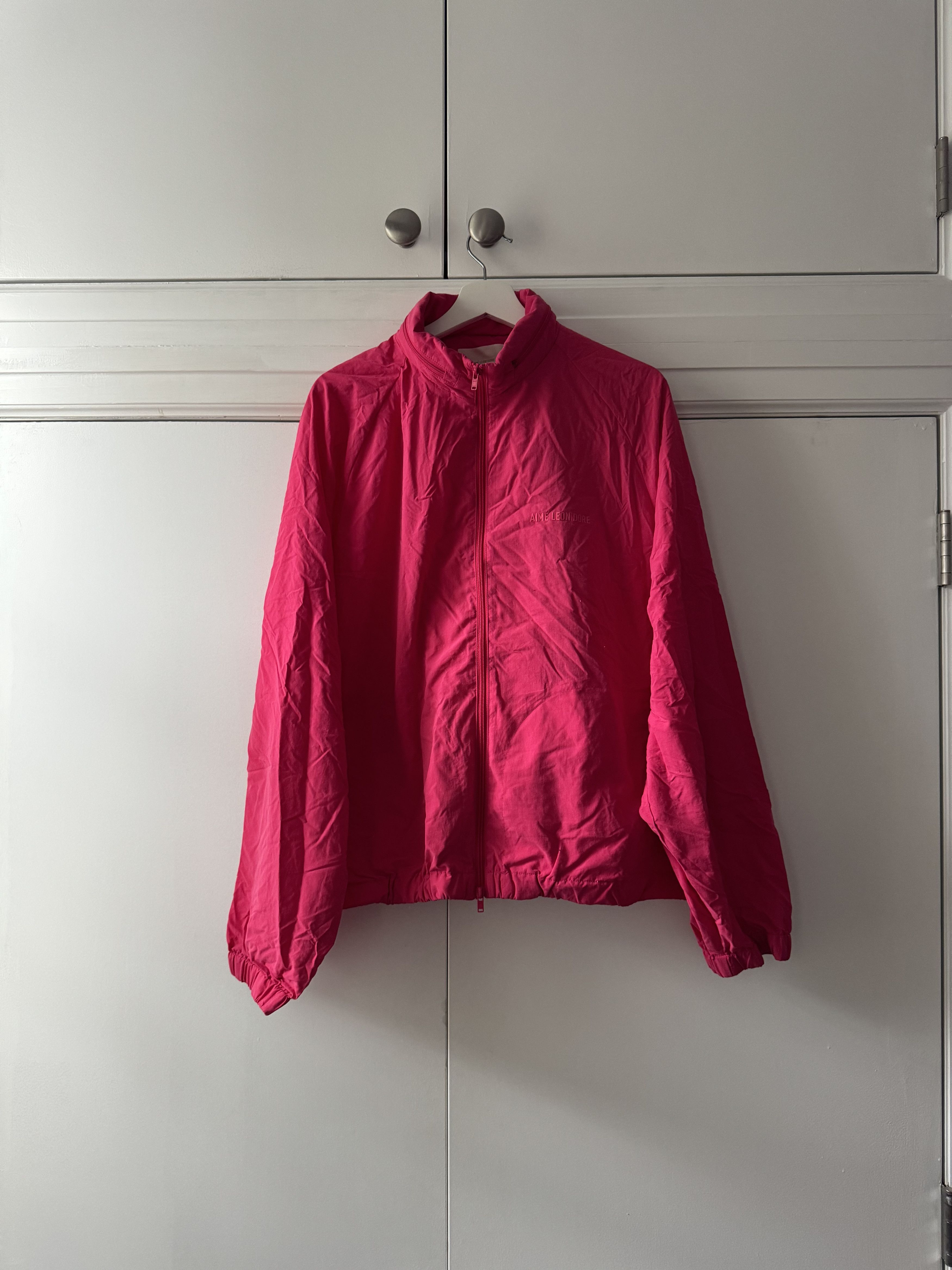 Aime Leon Dore Fuschia Track Jacket Size US XL / EU 56 / 4 - 1 Thumbnail