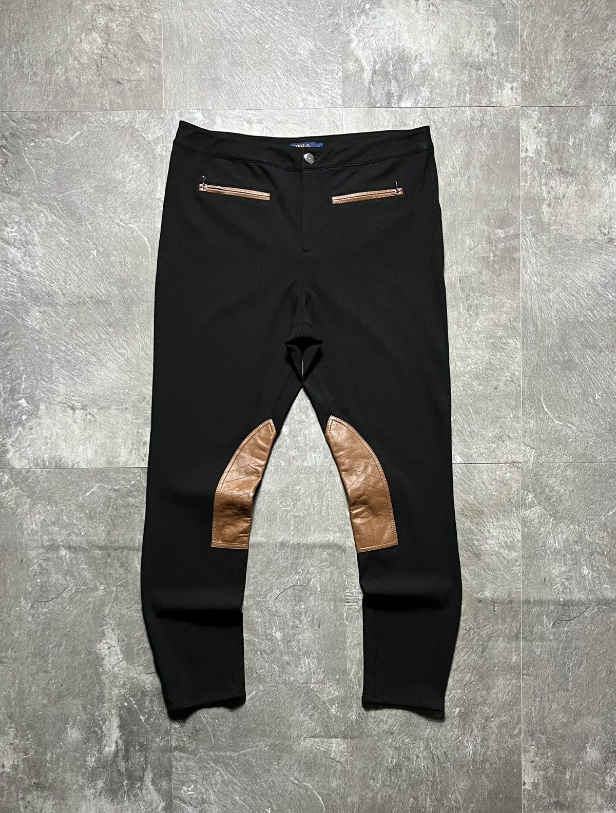 Polo Ralph Lauren Polo Ralph Lauren Knee Patch Pony Equestrian Riding Pants Size 36" / US 14 / IT 50 - 1 Thumbnail