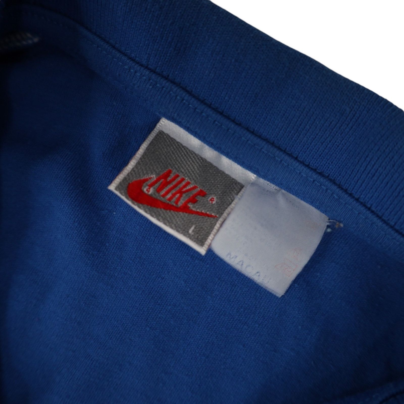 Nike × Vintage Vintage Nike 1987 National Masters Track & Field Polo Shirt Size US L / EU 52-54 / 3 - 7 Thumbnail