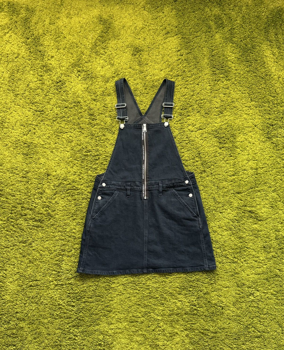 Calvin Klein × Designer Calvin Klein denim dress overall Size M / US 6-8 / IT 42-44 - 1 Thumbnail