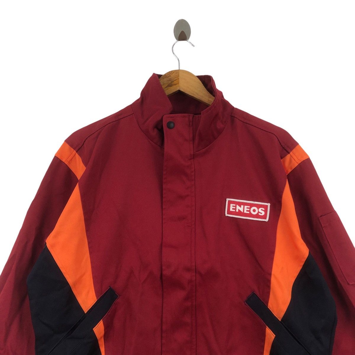Vintage Vintage ENEOS RACING TEAM Motorsport Workwear Jacket Size US L / EU 52-54 / 3 - 2 Thumbnail