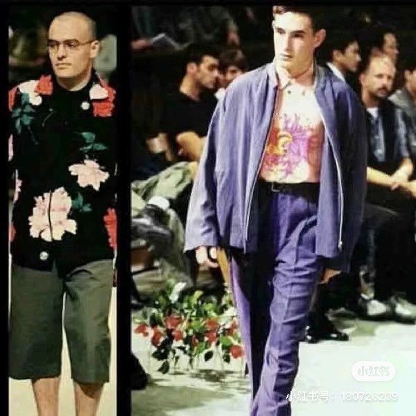 Yohji Yamamoto Yohji Yamamoto 96SS Phoenix Flower Pink Suit M Size US M / EU 48-50 / 2 - 2 Thumbnail