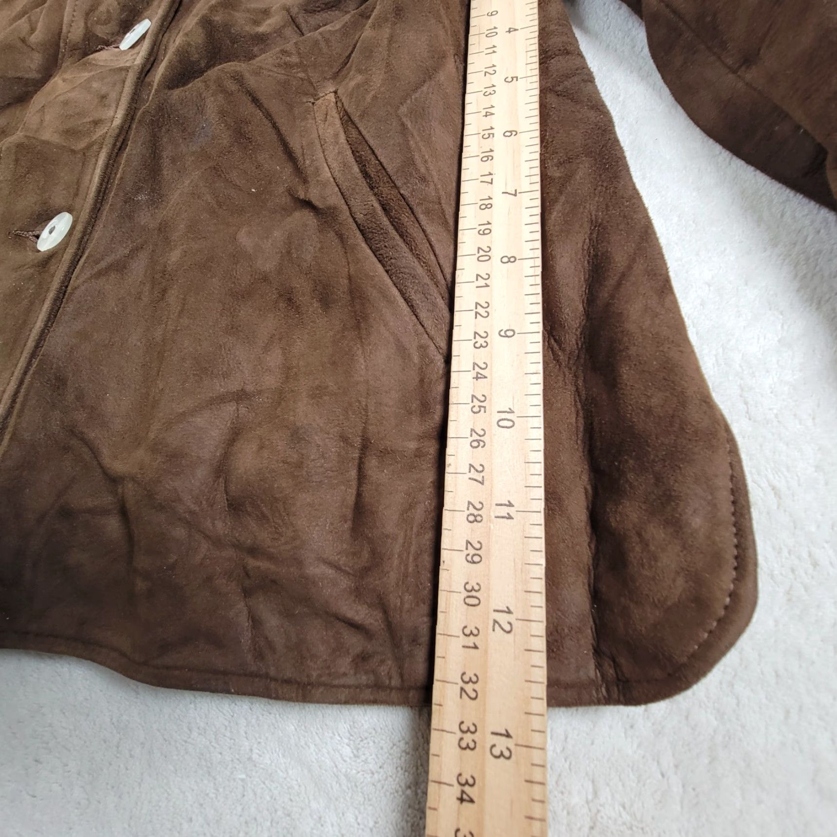Vintage **Ultra Vintage 1950s Brown Suede Women's Jacket Size 12** User: Ultra Vintage 1950s Brown Suede Women's Jacket Size 12 Size XL / US 12-14 / IT 48-50 - 7 Thumbnail