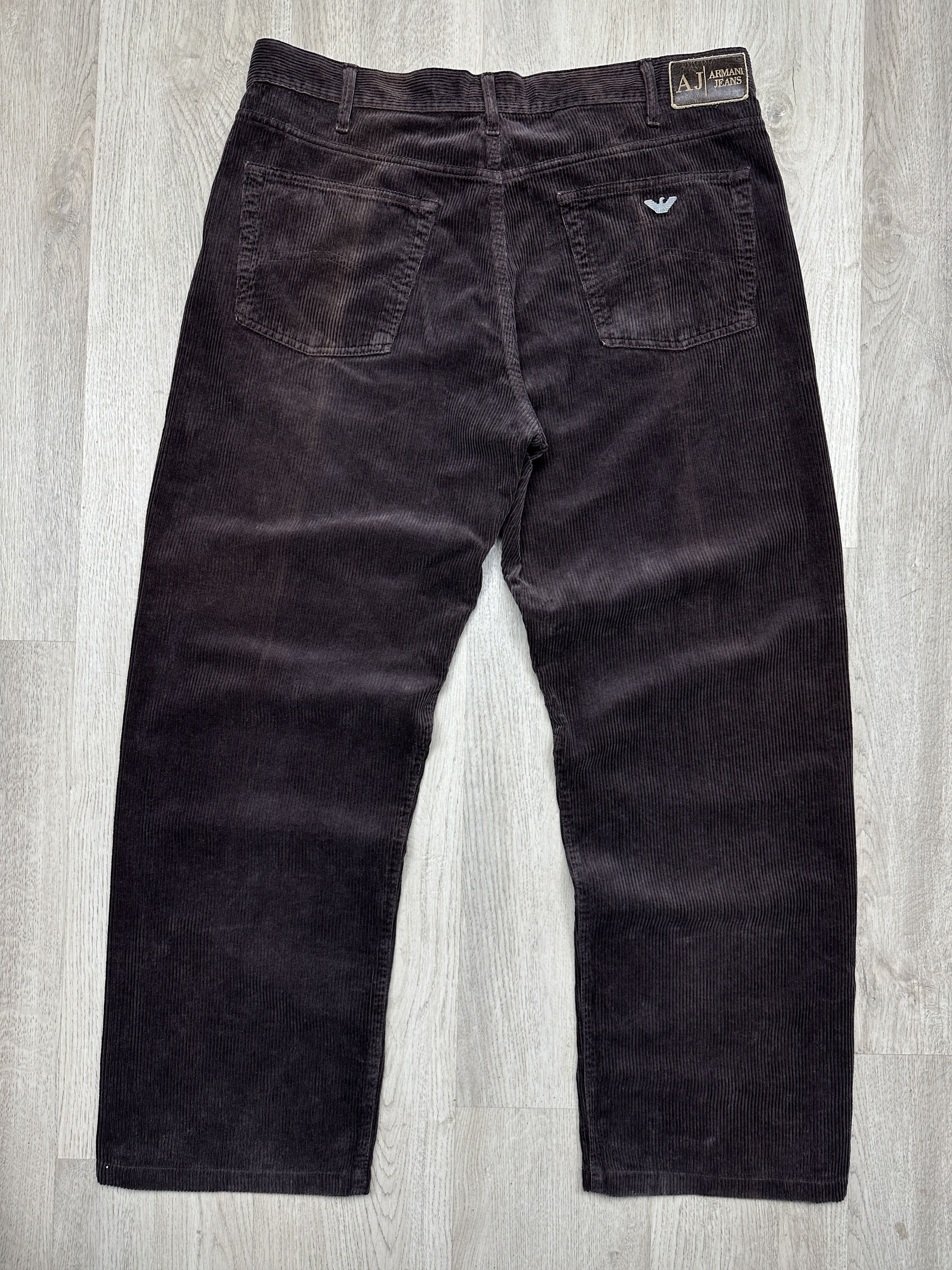 Armani Armani Jeans Vintage Mens Corduroy Denim Pants Jeans Size US 38 / EU 54 - 1 Thumbnail