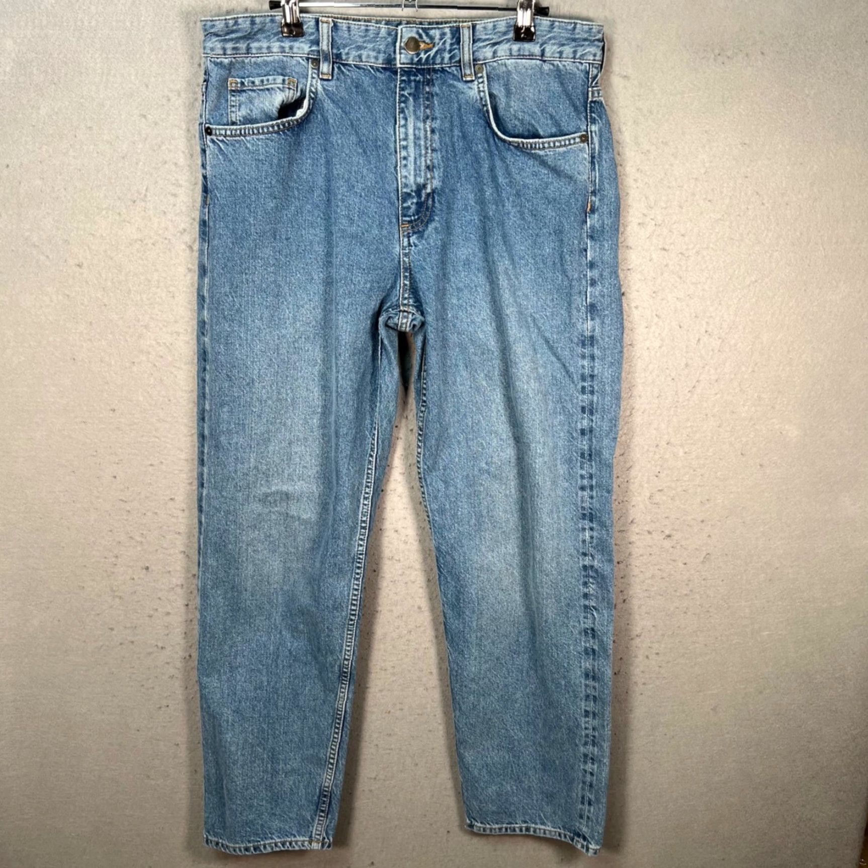 Cos COS Jeans Women Cropped Denim Mid Rise Tapered Blue 30 Inseam 29 5-Pocket Regular Size 30 Womens Mens? Size 30" / US 8 / IT 44 - 2 Thumbnail