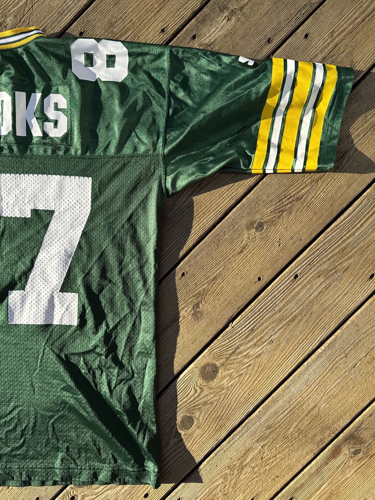 Starter Vintage 90s Green Bay Packers #87 Robert Brooks Jersey XL Size US XL / EU 56 / 4 - 9 Thumbnail