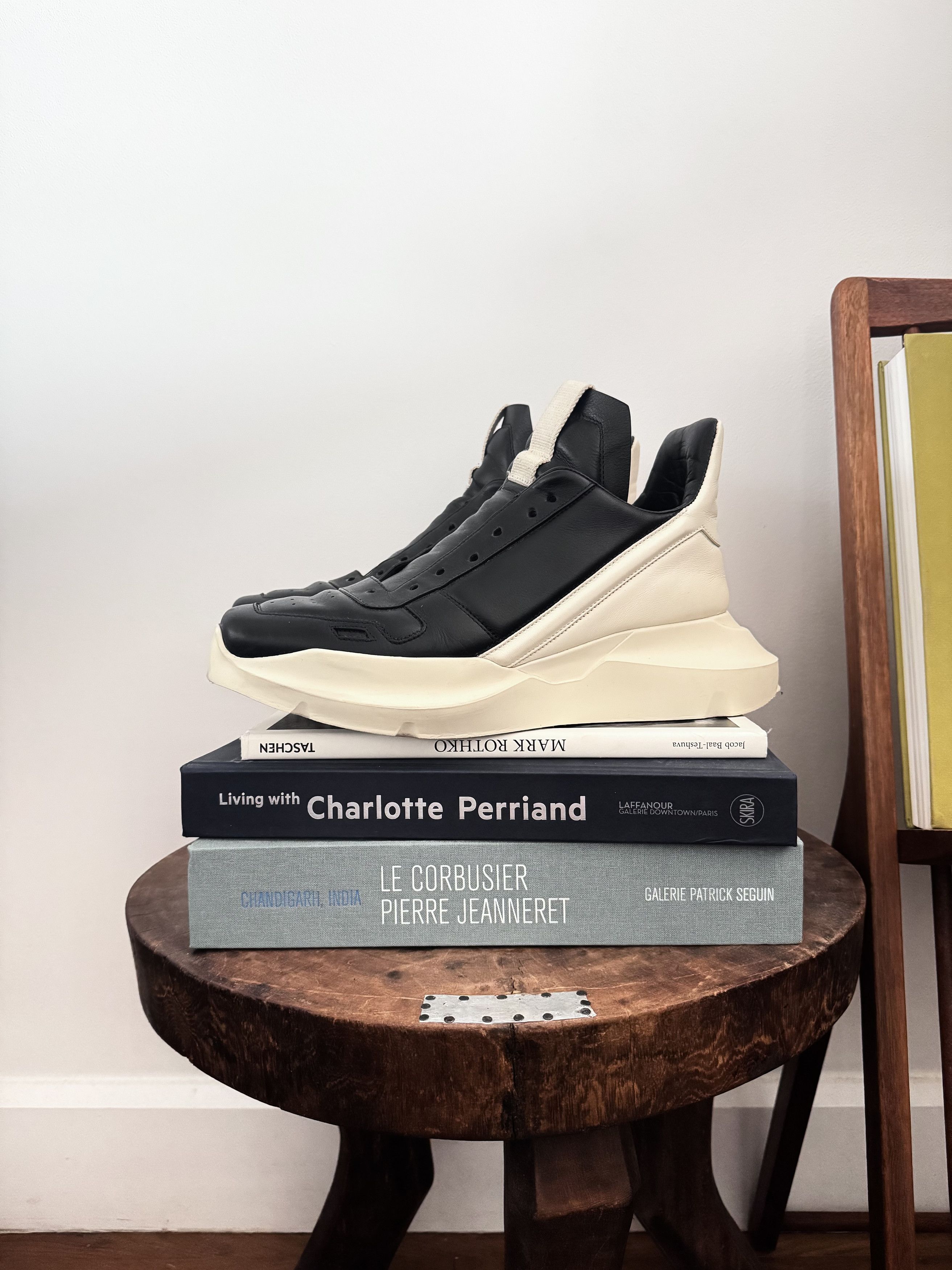 靴 Rick Owens - GETH RUNNER Rick Owens Geth Runner high-top Sneakers | Black | FARFETCH CA