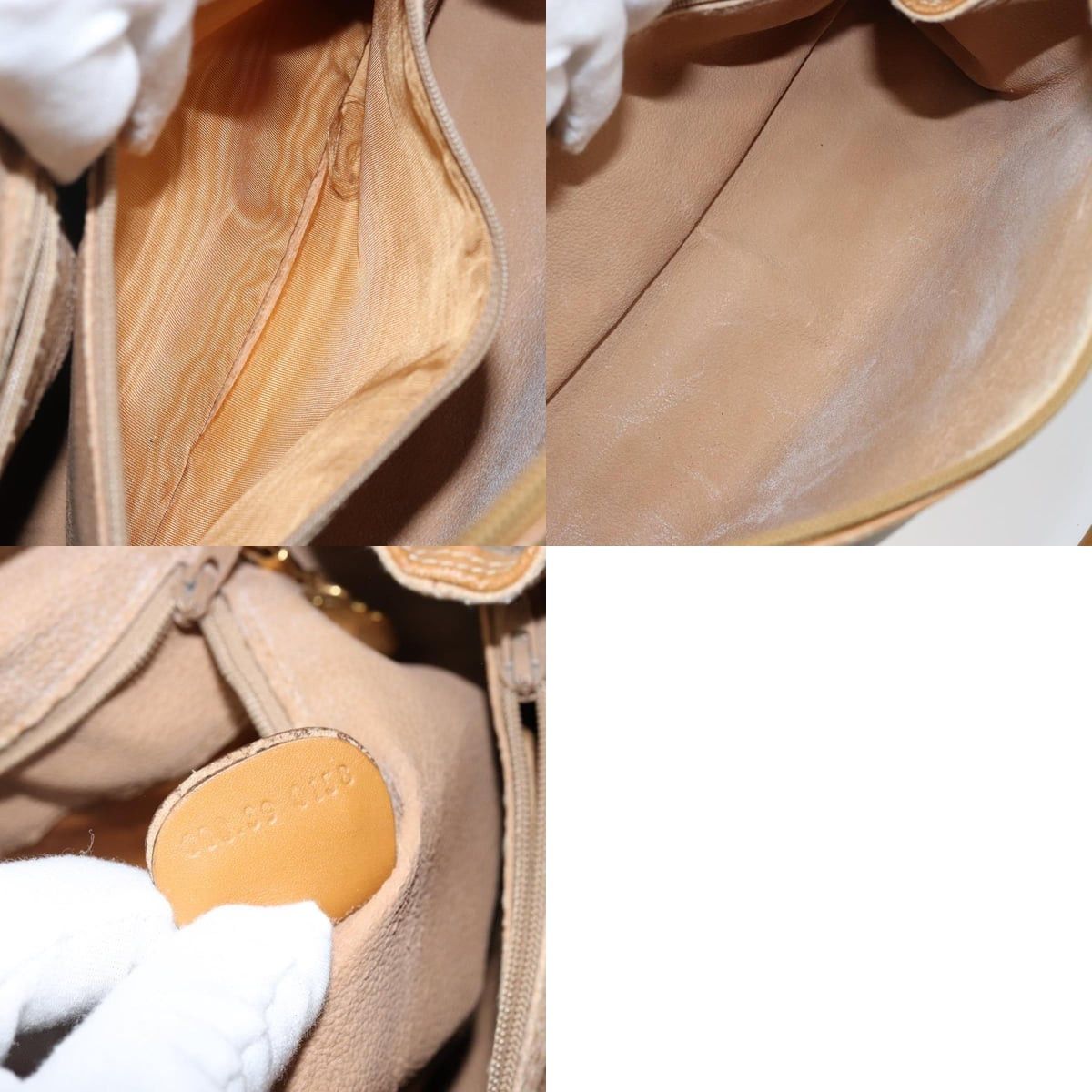 Gucci GUCCI Micro GG Supreme Hand Bag Pvc Beige Gold 000 39 000 39 Size ONE SIZE - 13 Thumbnail
